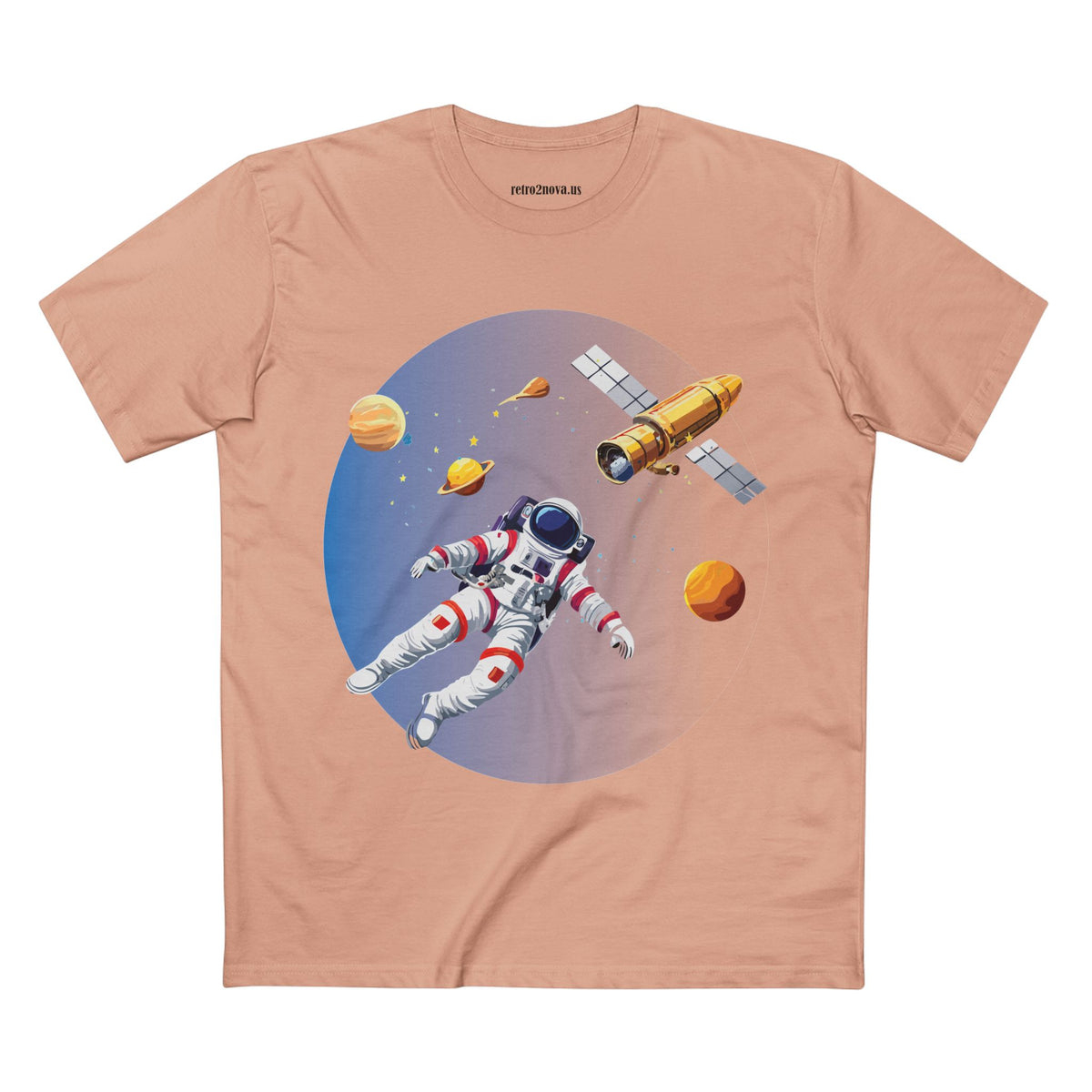 Cosmos Astronaut Graphic Tee Staple Unisex 100 Cotton Tee Shirt - CS-20
