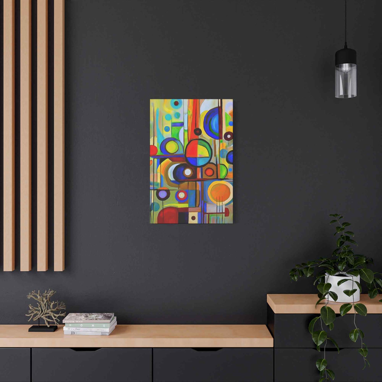 Abstract Painting Print Canvas 20x24,20x30,24x30, 24x32,24x36,30x40, 32x48,36x48,40x60 Pine-Wood Inner Frame ABS-14