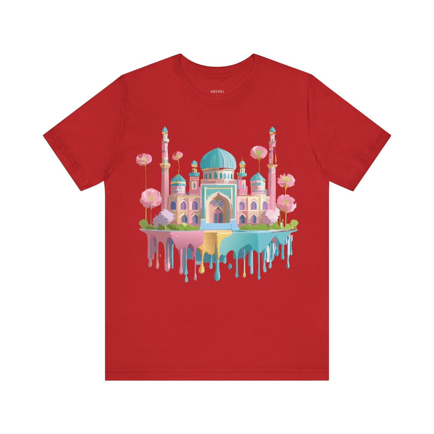 Adelpha Unisex Graphic Tee Vintage Inspired Artwork Tashkent Tourist Shirt Travel Style