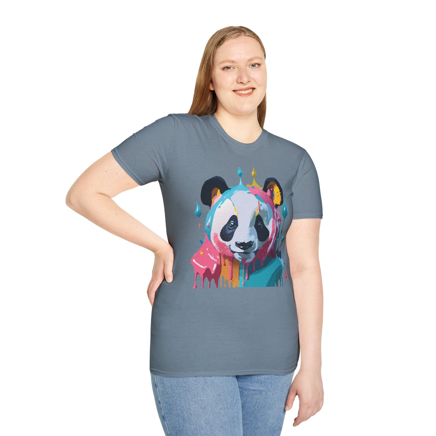 Panda Shirt Unisex T Shirt Panda Lover Gift Gildan Softstyle Tee 100 Percent Cotton