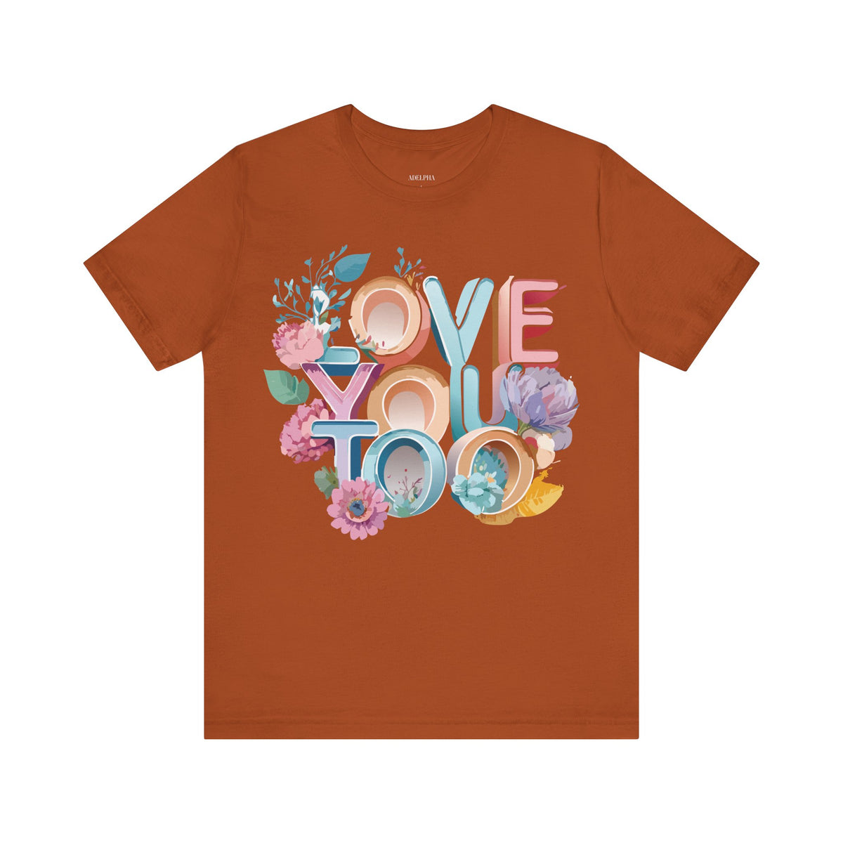 Valentine's Day  Graphic Unisex Cotton Bella+Canvas Tee with Art Design n204