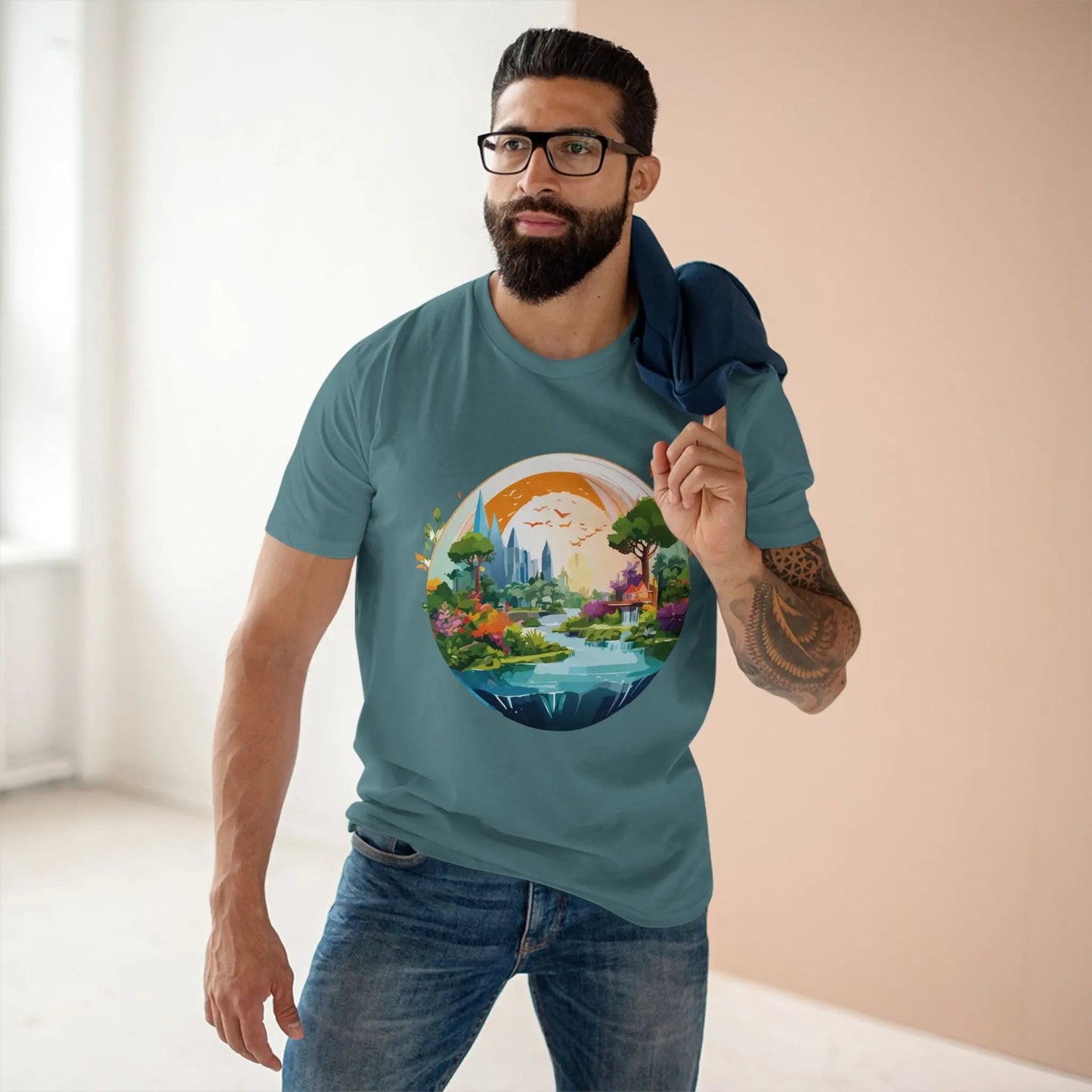 Fantasy Graphic Unisex 100 Cotton Staple Tee 15