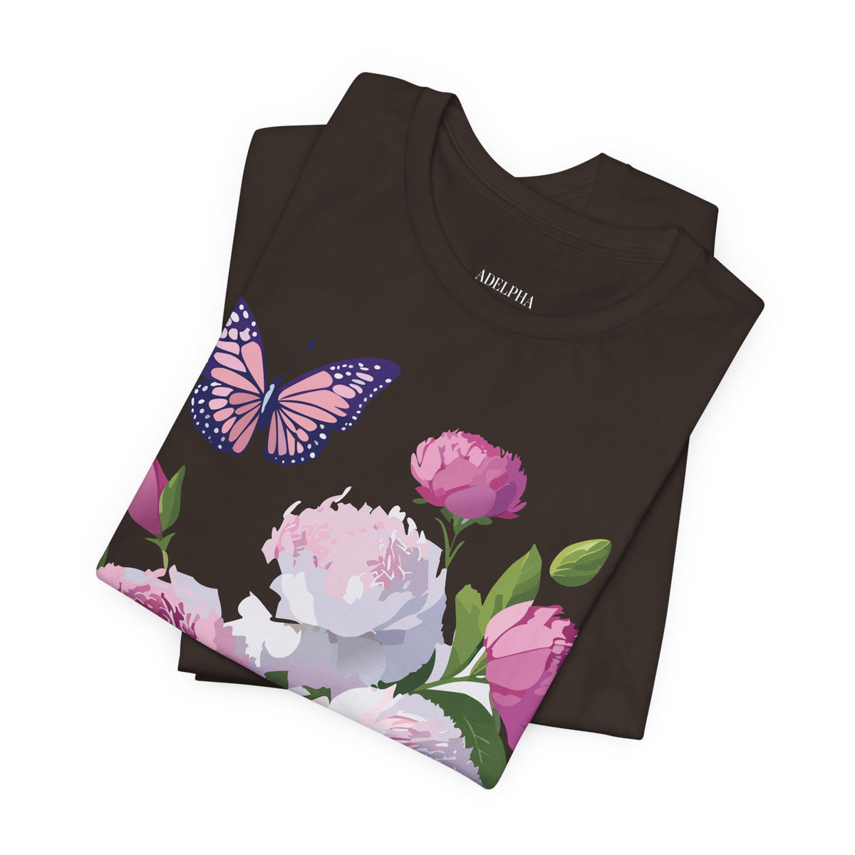 Floral Graphic Tee Shirt - Bella+Canvas Unisex 100 Cotton 40