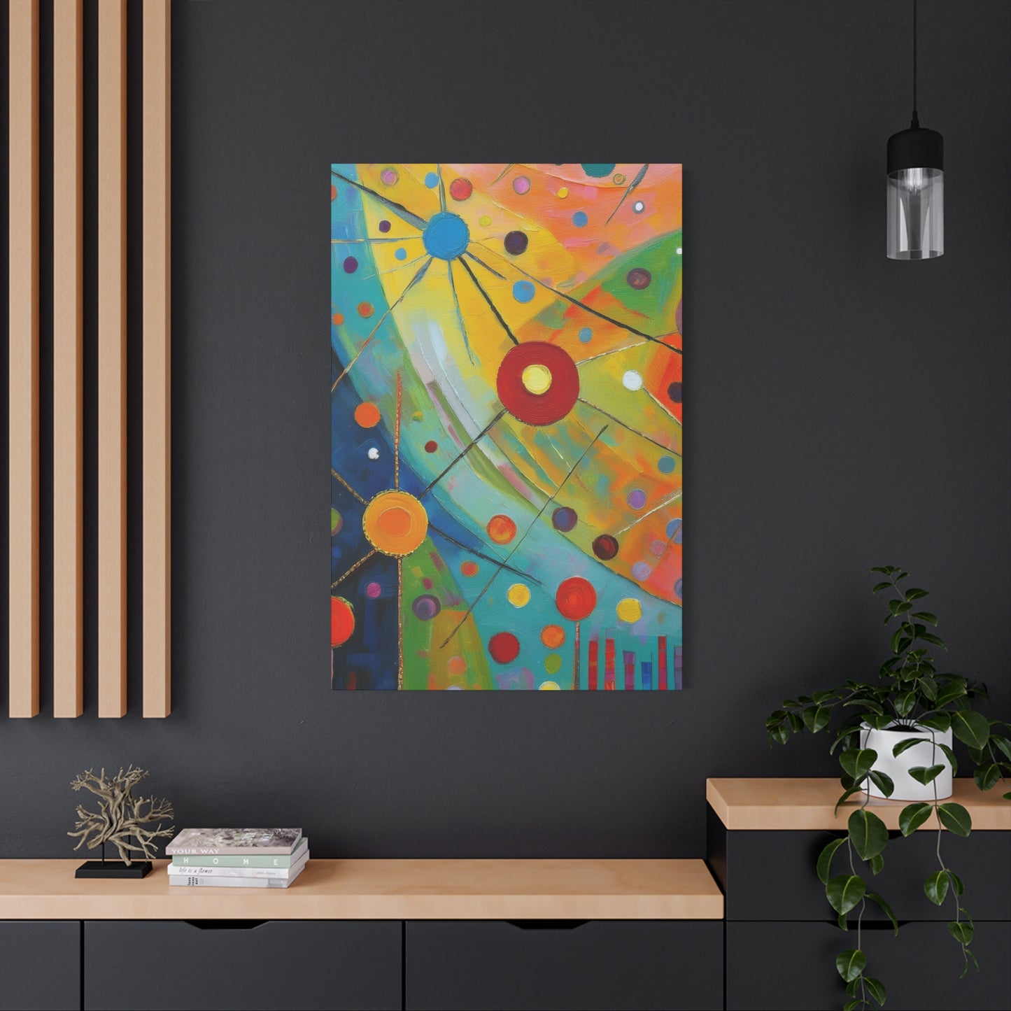 Abstract Oil Painting Print Canvas 20x24,20x30,24x30 24x32,24x36,30x40 32x48,36x48,40x60 Pine-Wood Inner Frame ABS-144