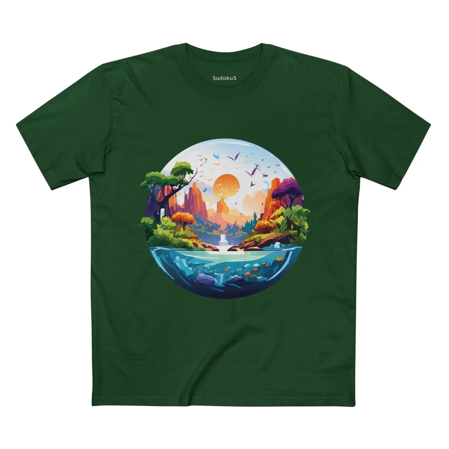 Fantasy Graphic Unisex 100 Cotton Staple Tee 9
