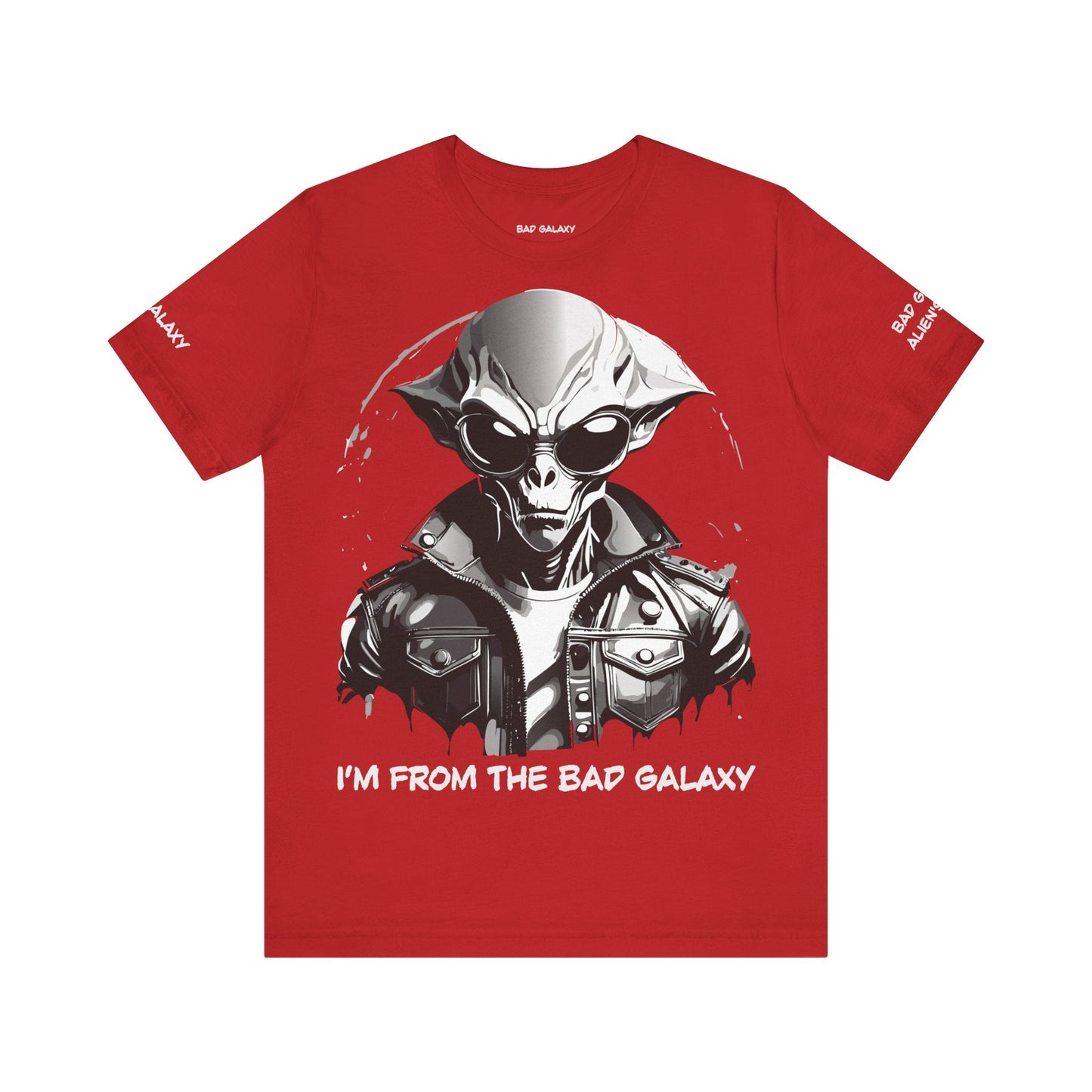 Alien Tee Shirt From Bad Galaxy Made To Order 100 Percent Cotton Lightweight Free Shipping