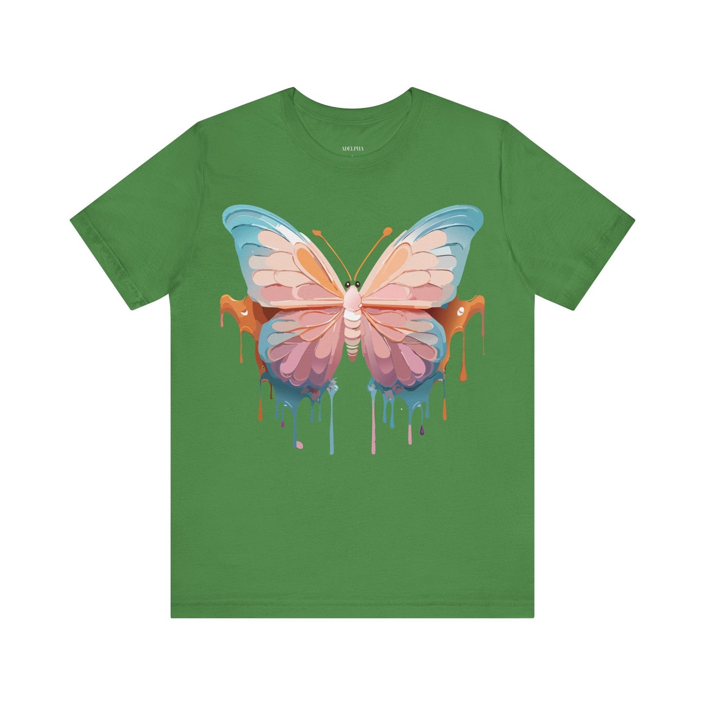 Butterfly Graphic Unisex 100 Cotton Lightweight Vintage Design Jersey Tee 86