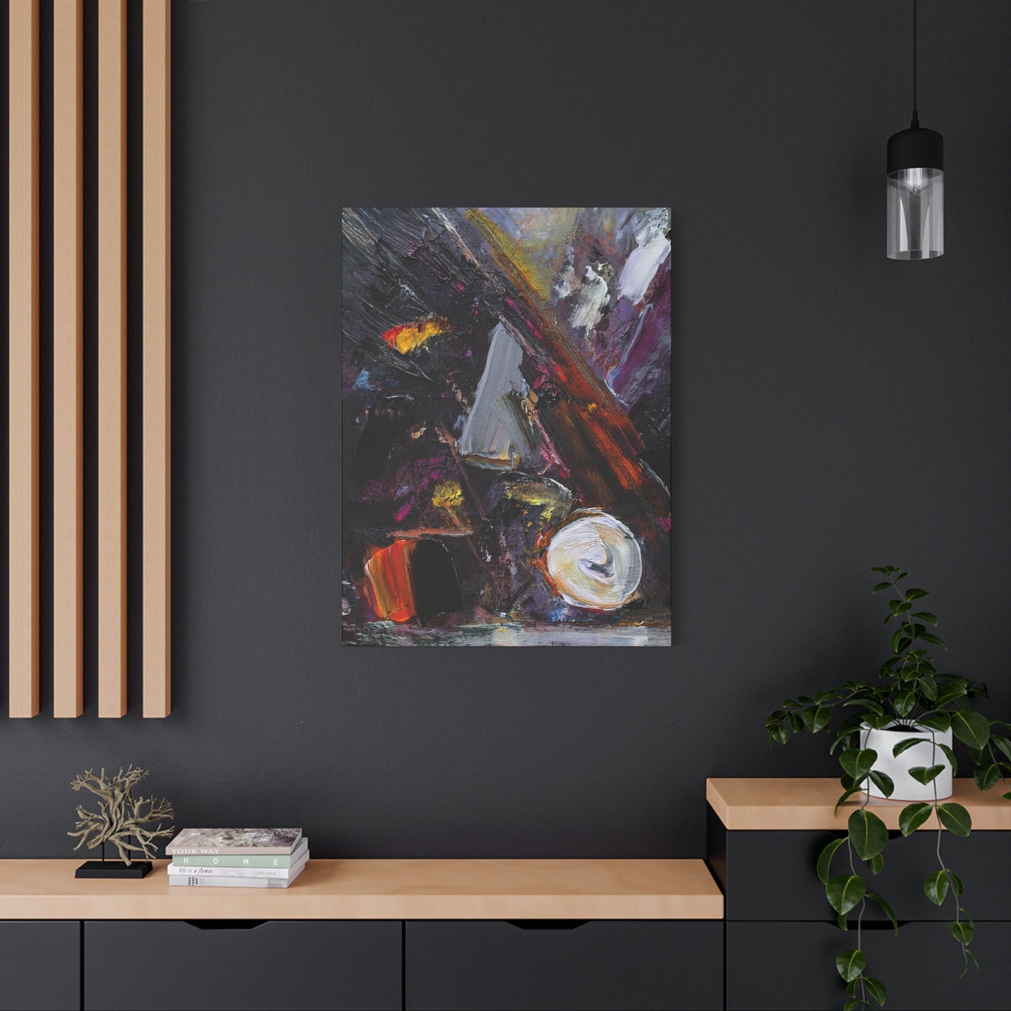 Abstract Oil Painting Print Canvas 20x24,20x30,24x30 24x32,24x36,30x40 32x48,36x48,40x60 Pine-Wood Inner Frame ABS-73