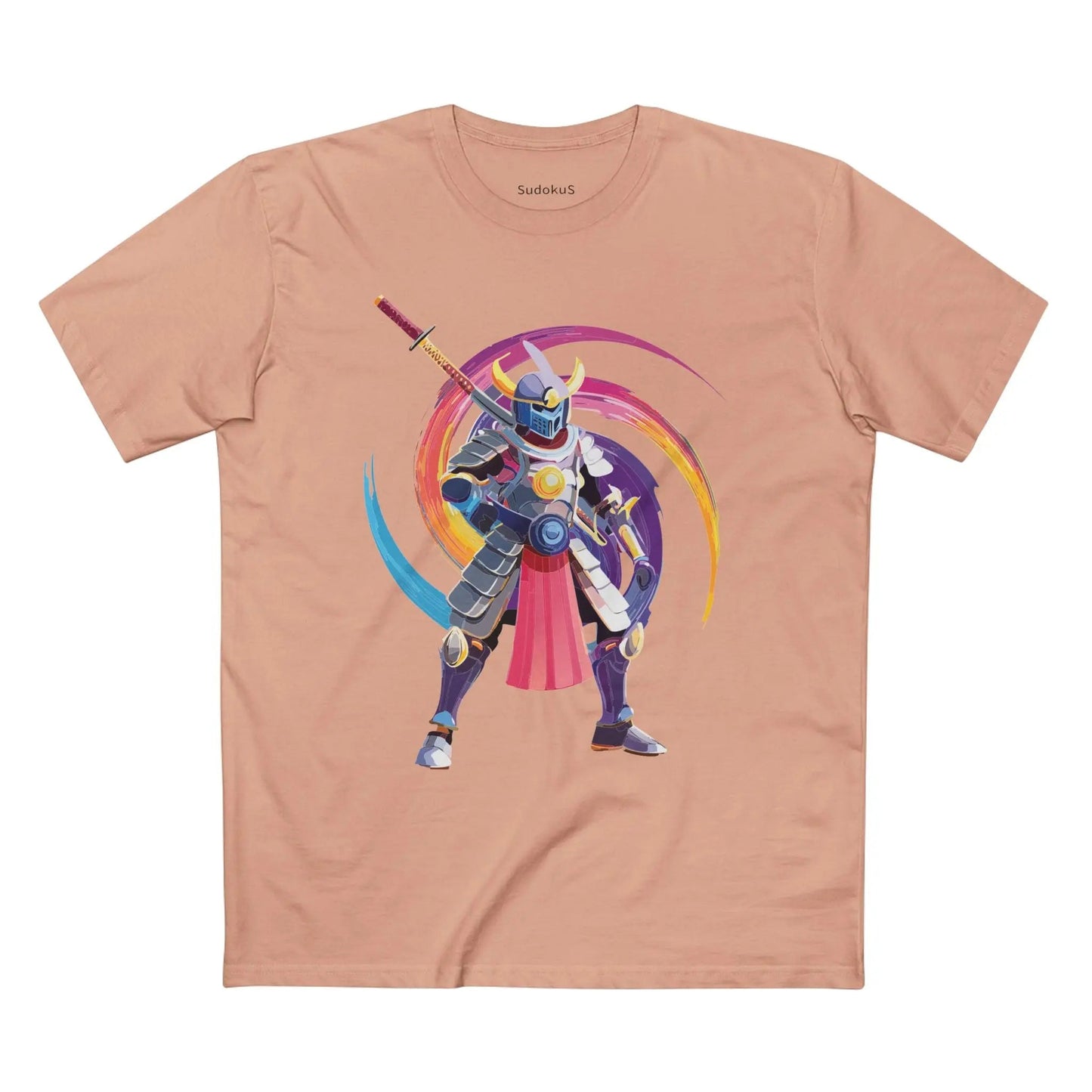 Samurai Graphic Unisex 100 Cotton Staple Tee 35