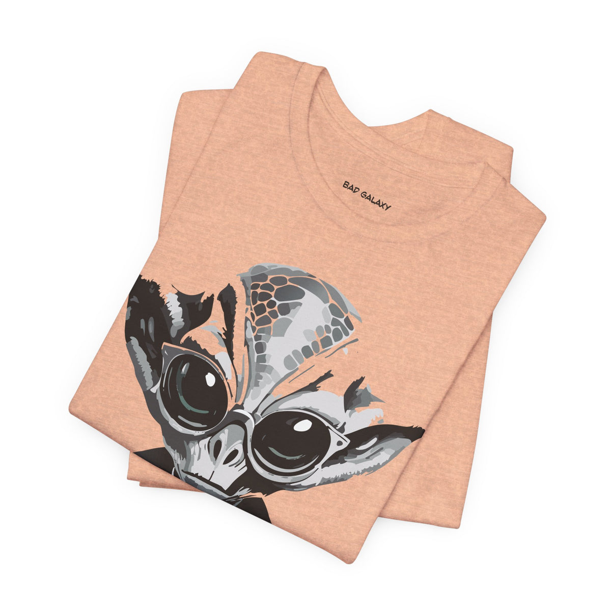 Alien Graphic Unisex Cotton Bella+Canvas Tee with Art Design b66