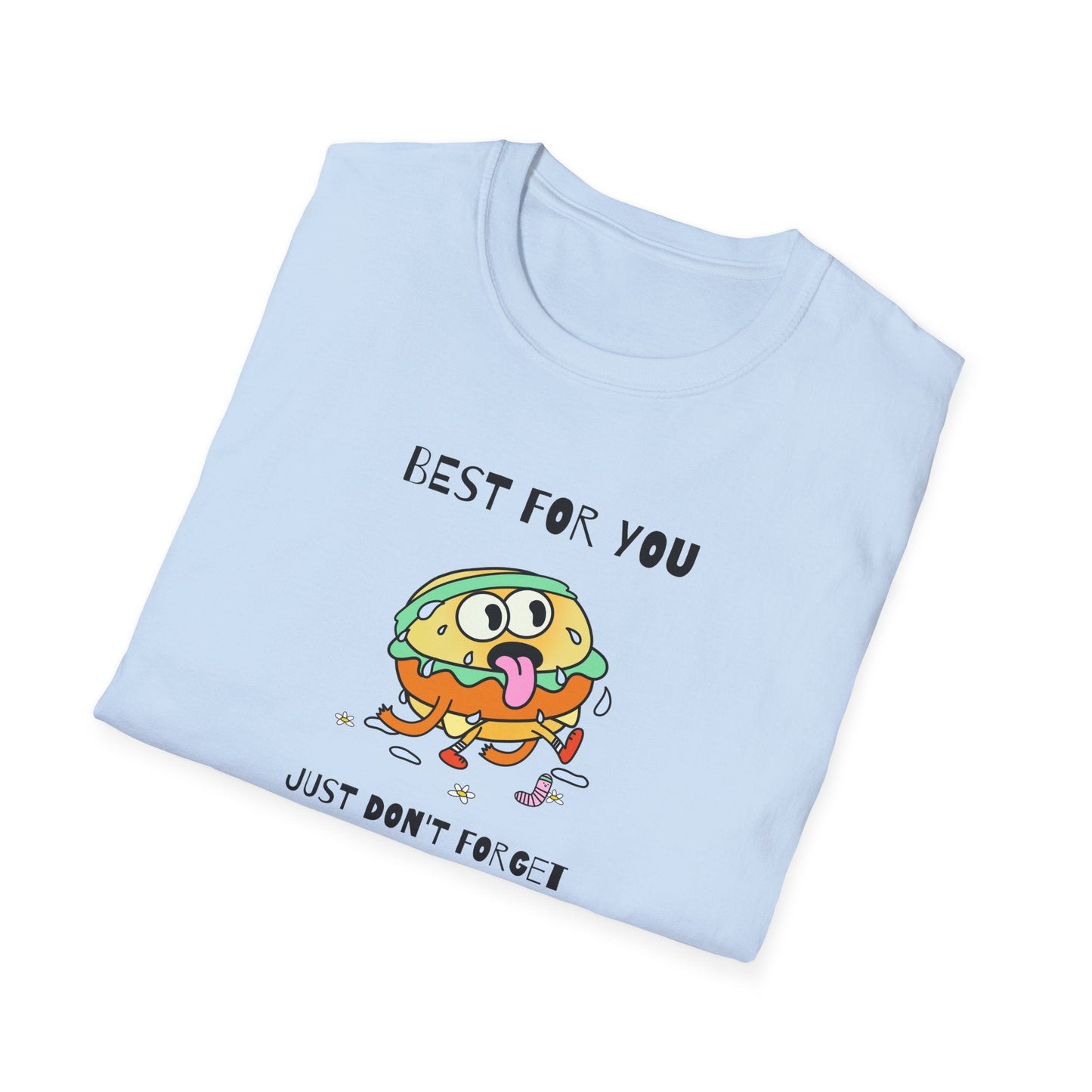 Funny Food T Shirts Unisex Softstyle Tee Gildan 64000 100 Percent Ring Spun Cotton Comfortable Graphic Tee