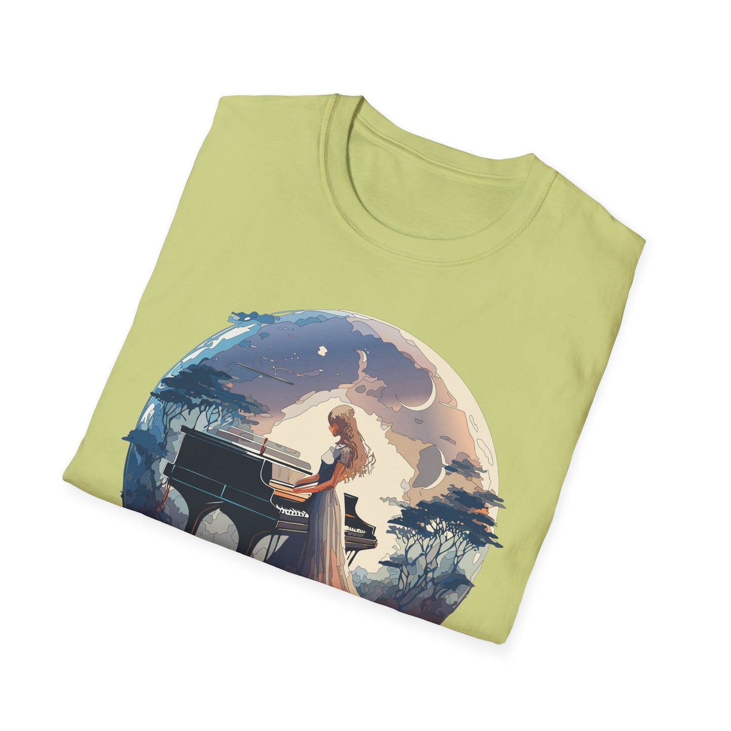 Womens Graphic T Shirts Art Design Shirt Unisex Softstyle Gildan 64000 Short Sleeve