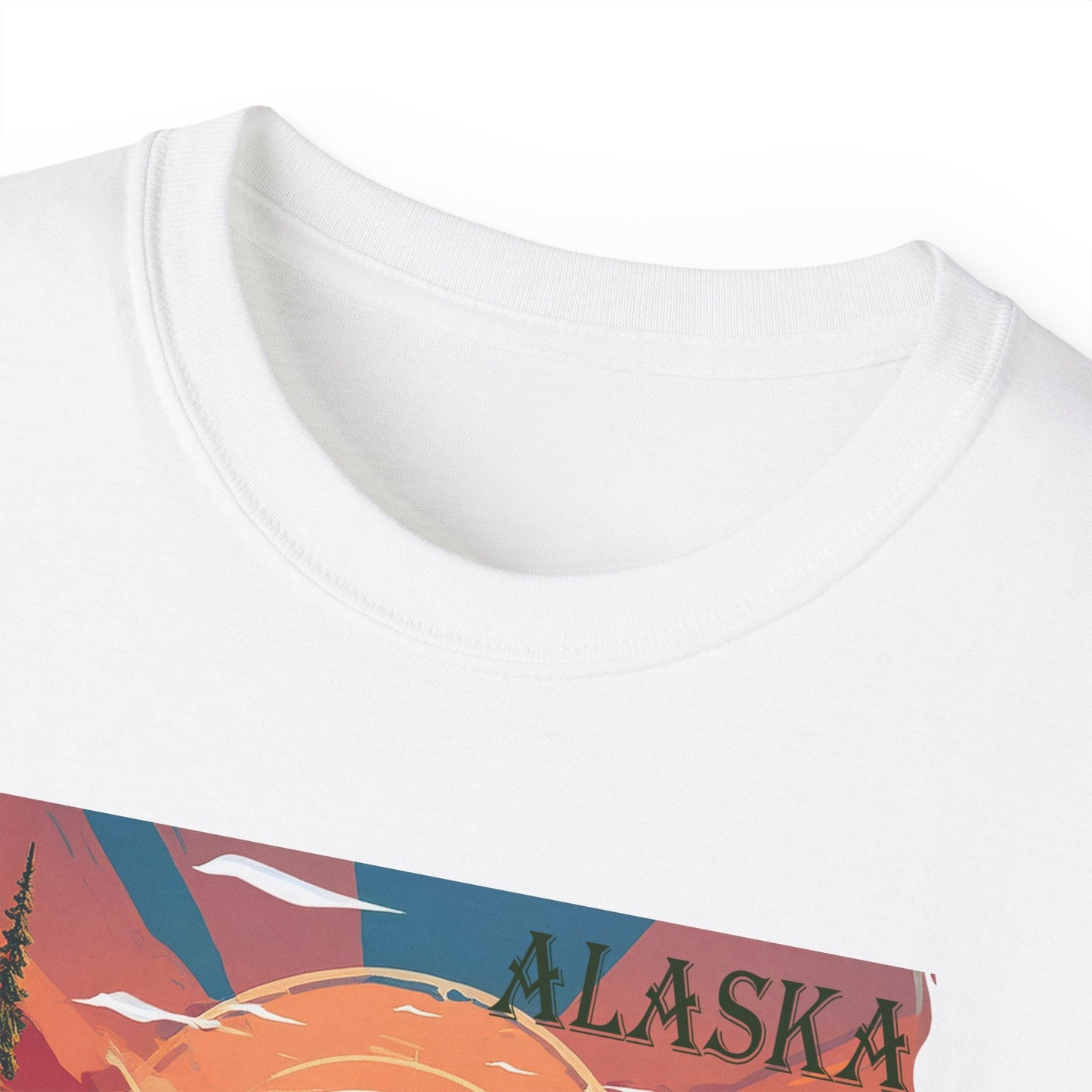 Alaska Graphic Unisex Cotton T‑Shirt 4