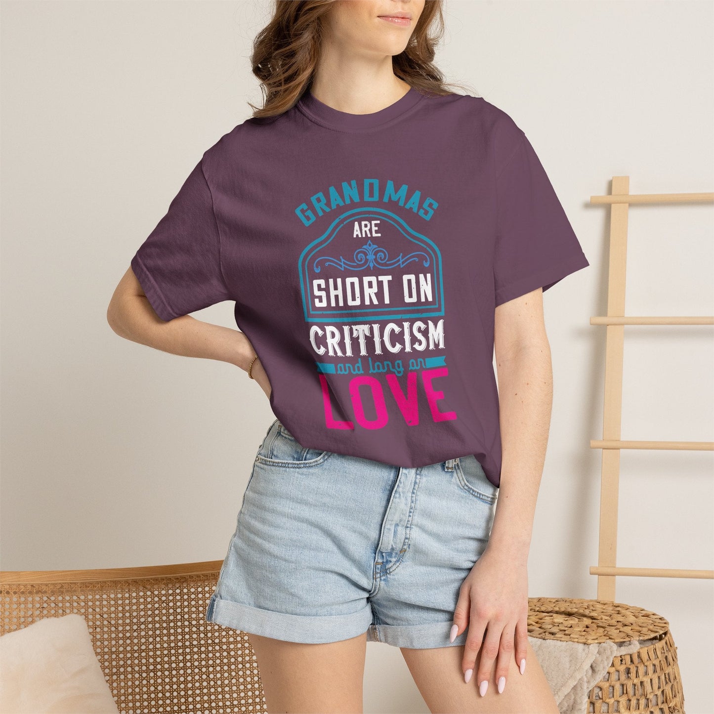 Grandmas T-shirt Mother Day Mama Tee Unisex Comfort Colors Garment-Dyed Cotton h69