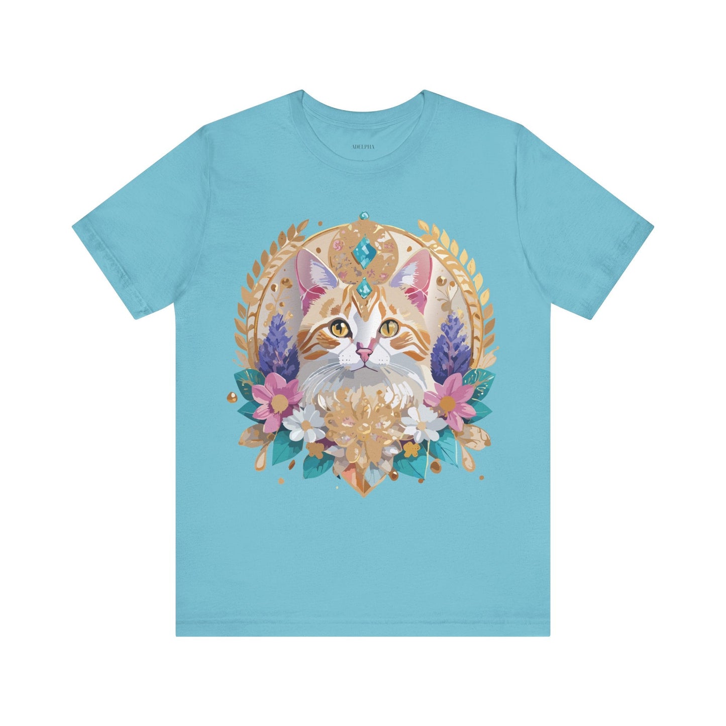 Adelpha Medallion Graphic Tee Unisex Jersey Short Sleeve Vintage Inspired Art Premium Casual Wear
