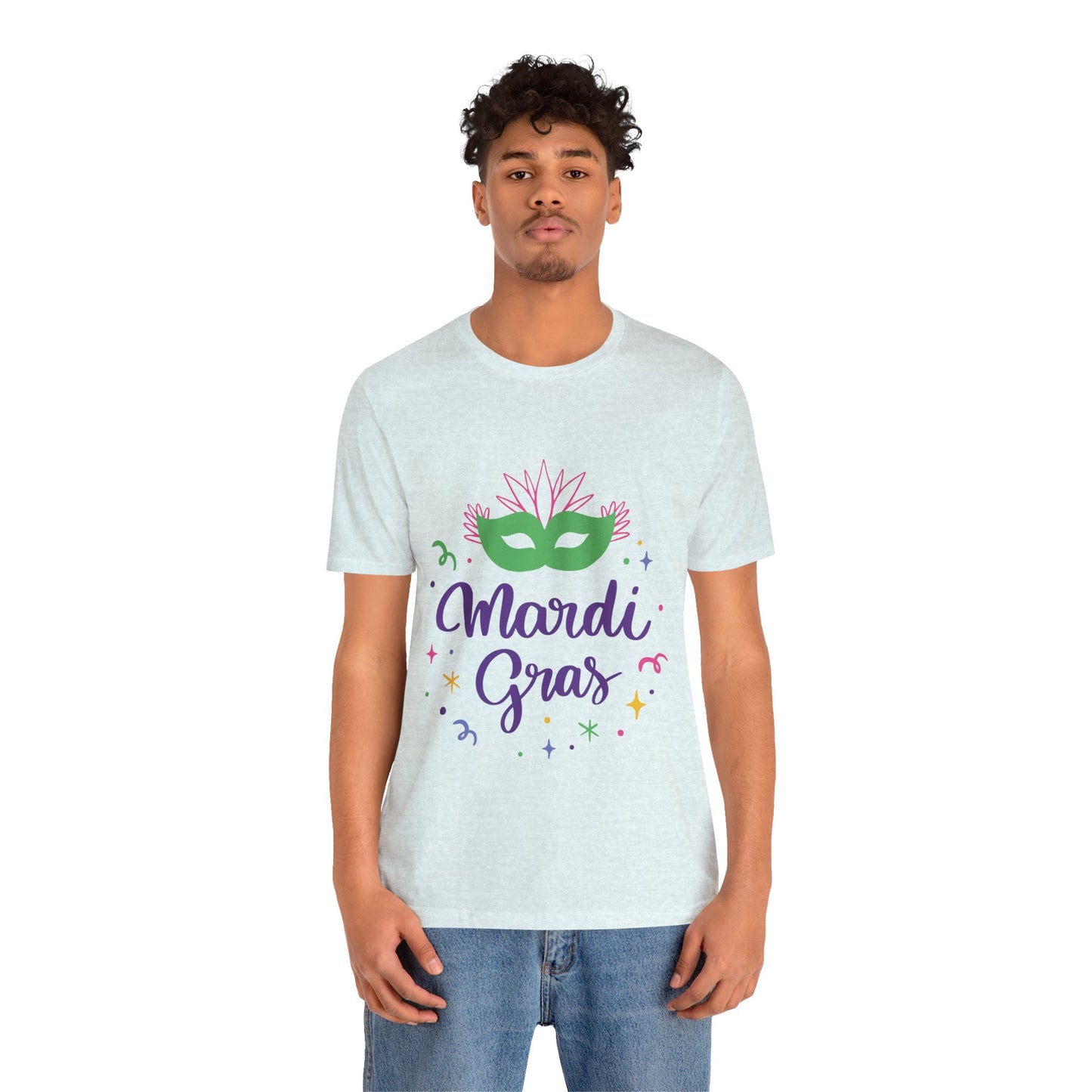 Unisex Cotton Tee Shirt for Mardi Gras