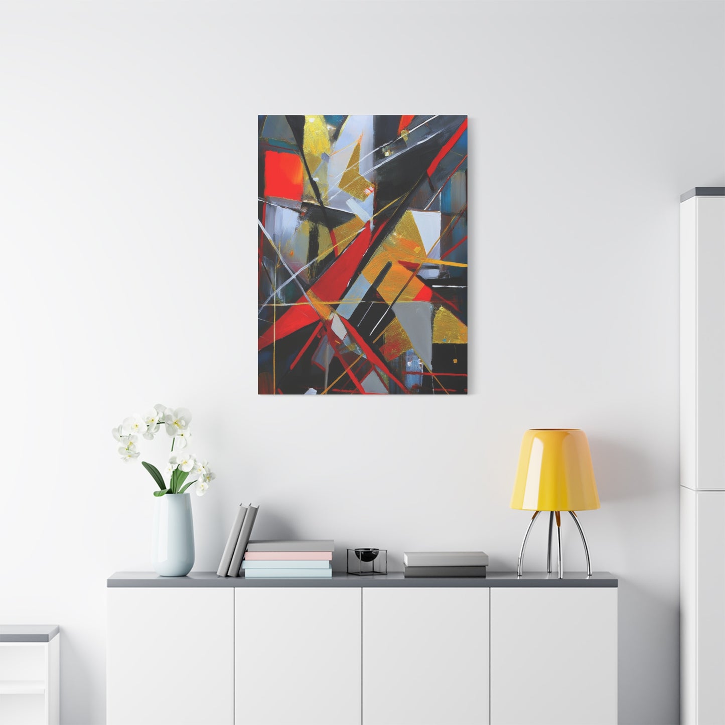 Abstract Oil Painting Print Canvas 20x24,20x30,24x30 24x32,24x36,30x40 32x48,36x48,40x60 Pine-Wood Inner Frame ABS-194