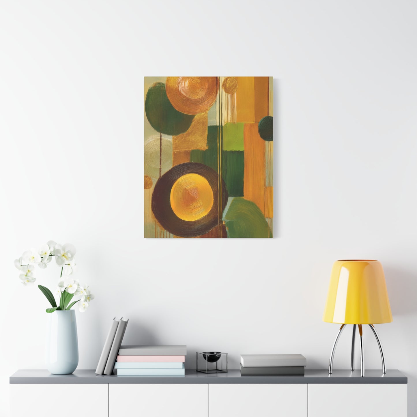 Abstract Geometric Painting Print Canvas 20x24,20x30,24x30 24x32,24x36,30x40 32x48,36x48,40x60 Pine-Wood Inner Frame ABS-58