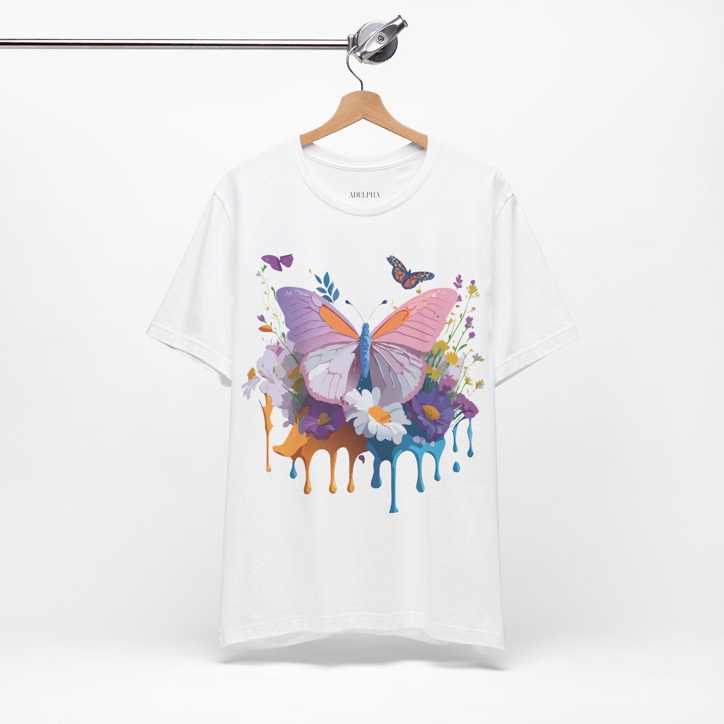 Adelpha Butterfly Graphic Tee Unisex Short Sleeve Shirt Premium Artwork