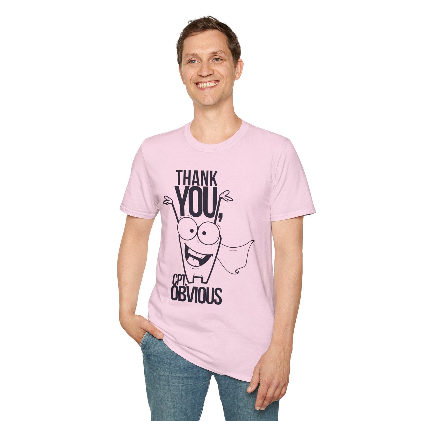 Cartoon T Shirt Animation Funny Tee Unisex Gildan Softstyle 64000 Ring Spun Cotton
