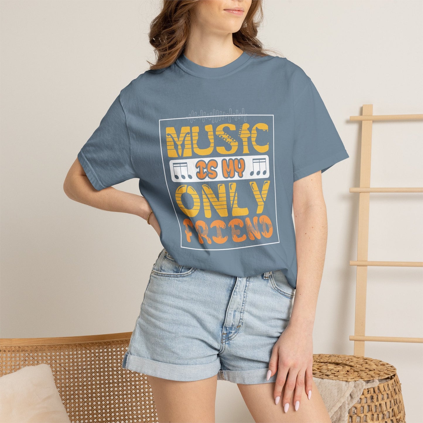 Music Graphic Design Unisex Cotton T-shirt 069