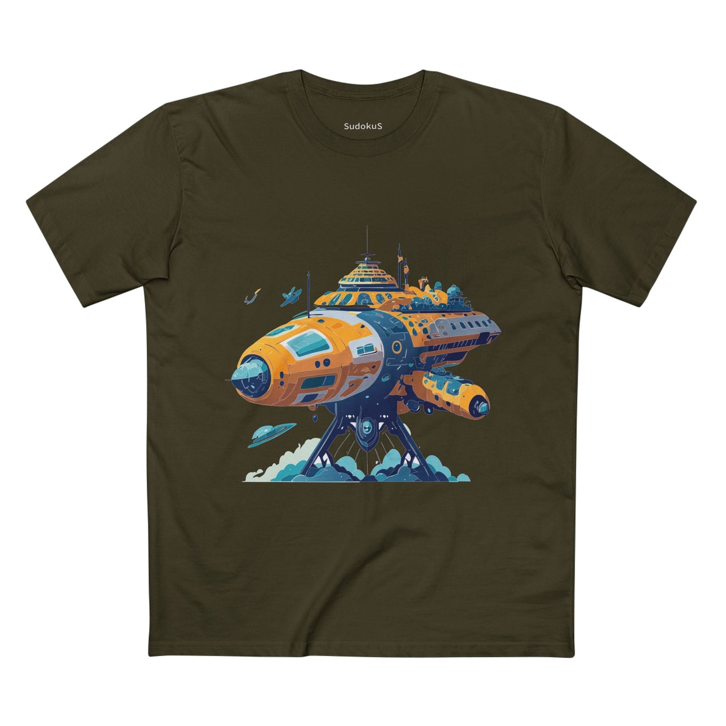 Aliens Graphic Unisex 100 Cotton Staple Tee 36