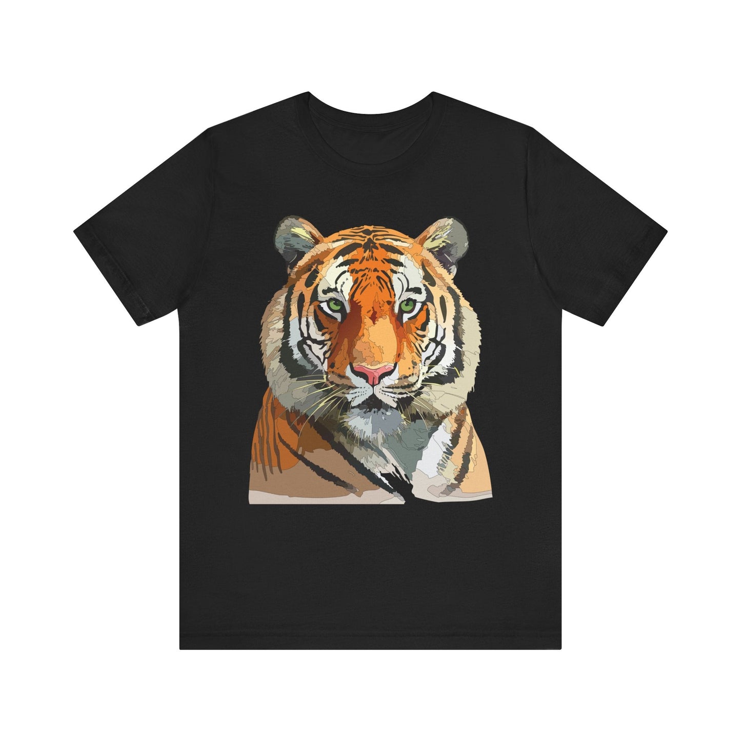 Unisex Animal Graphic Tee Shirt With Wildlife Art Design For Everyday Comfort Gildan 64000