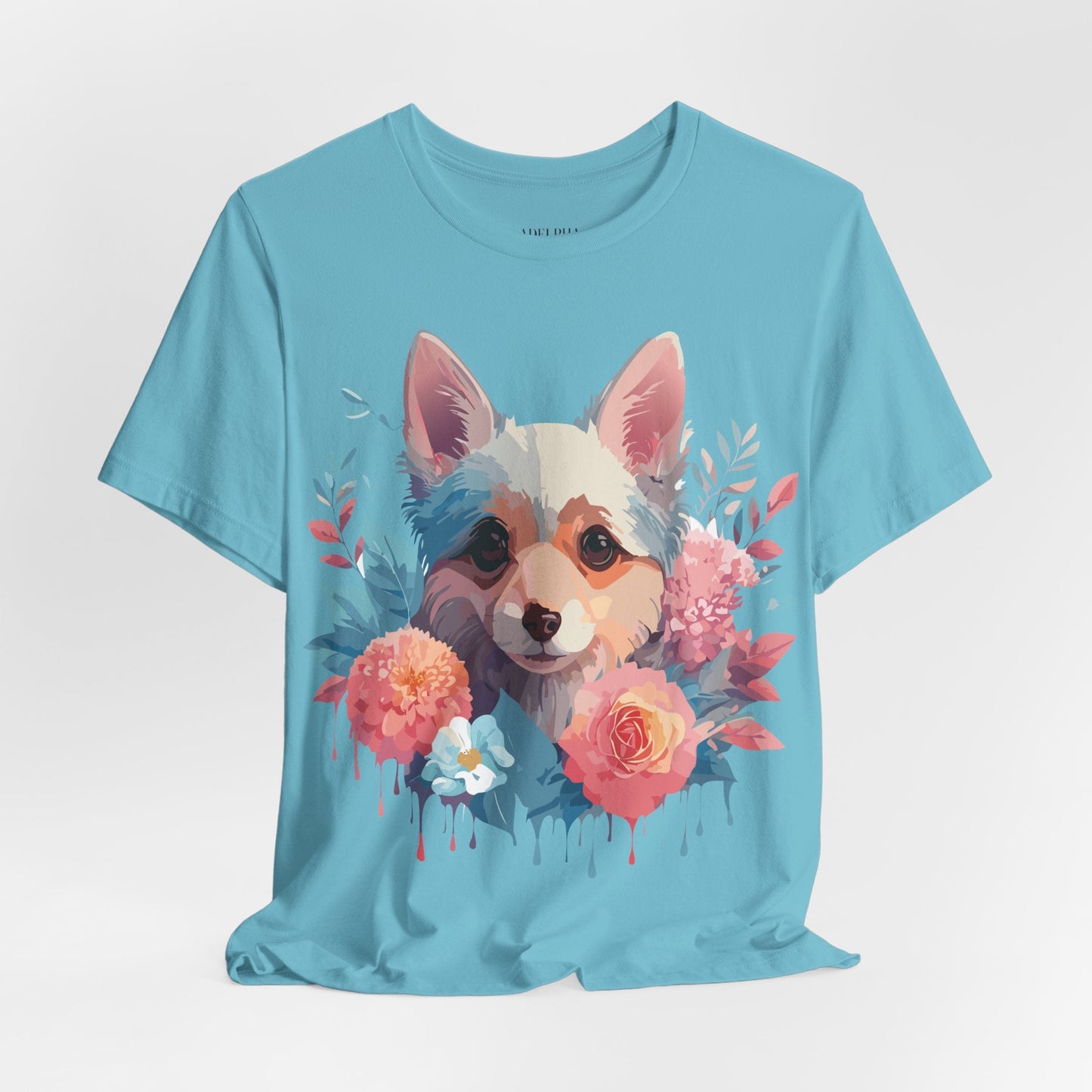 Dog Graphic Tee Unisex Short Sleeve Premium Vintage Inspired Artwork From Adelpha