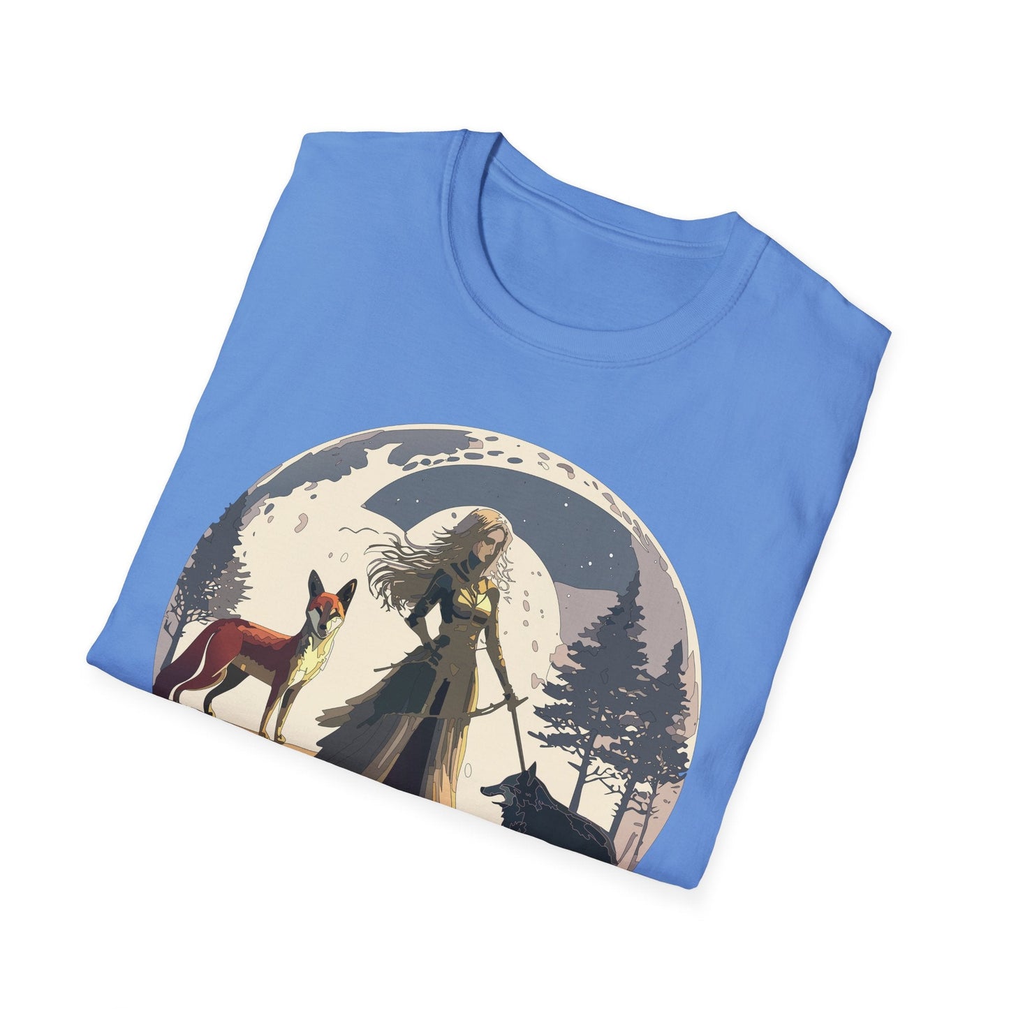 Womens Graphic T Shirt Art Design Tee Softstyle 64000 Gildan Unisex Short Sleeve