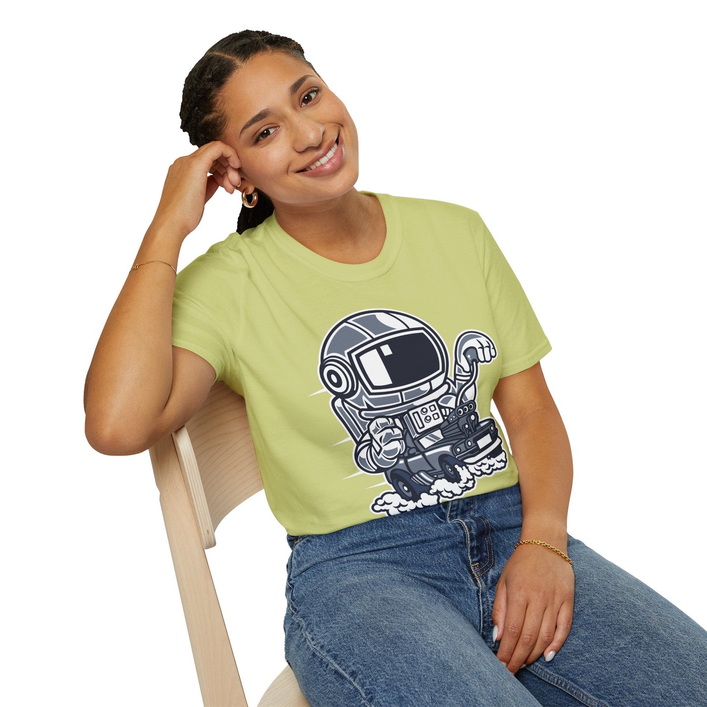 Cartoon T Shirt Animation T Shirt Funny Tee Unisex Softstyle 64000 Gildan 100 Percent Cotton