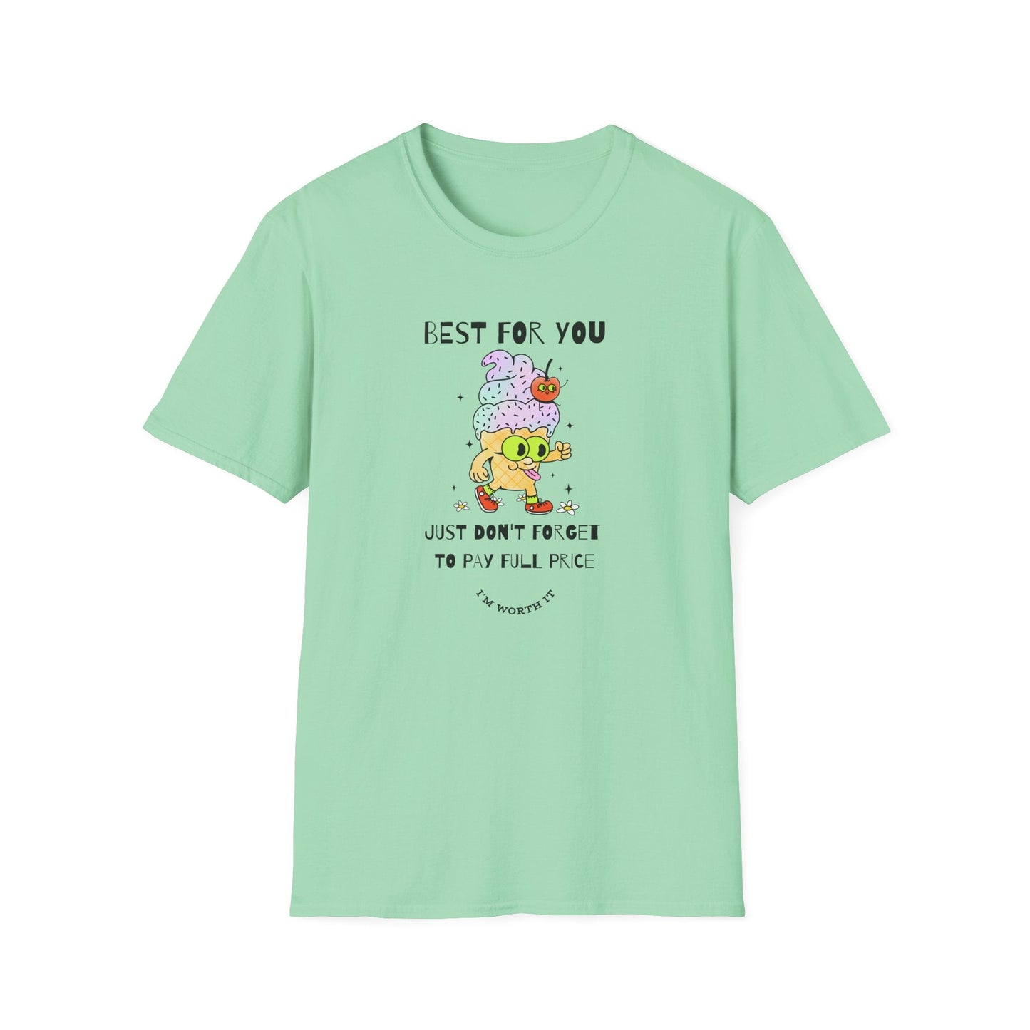 Funny Food T Shirts Unisex Softstyle Tee Cotton Gildan 64000 Short Sleeve Graphic Tee
