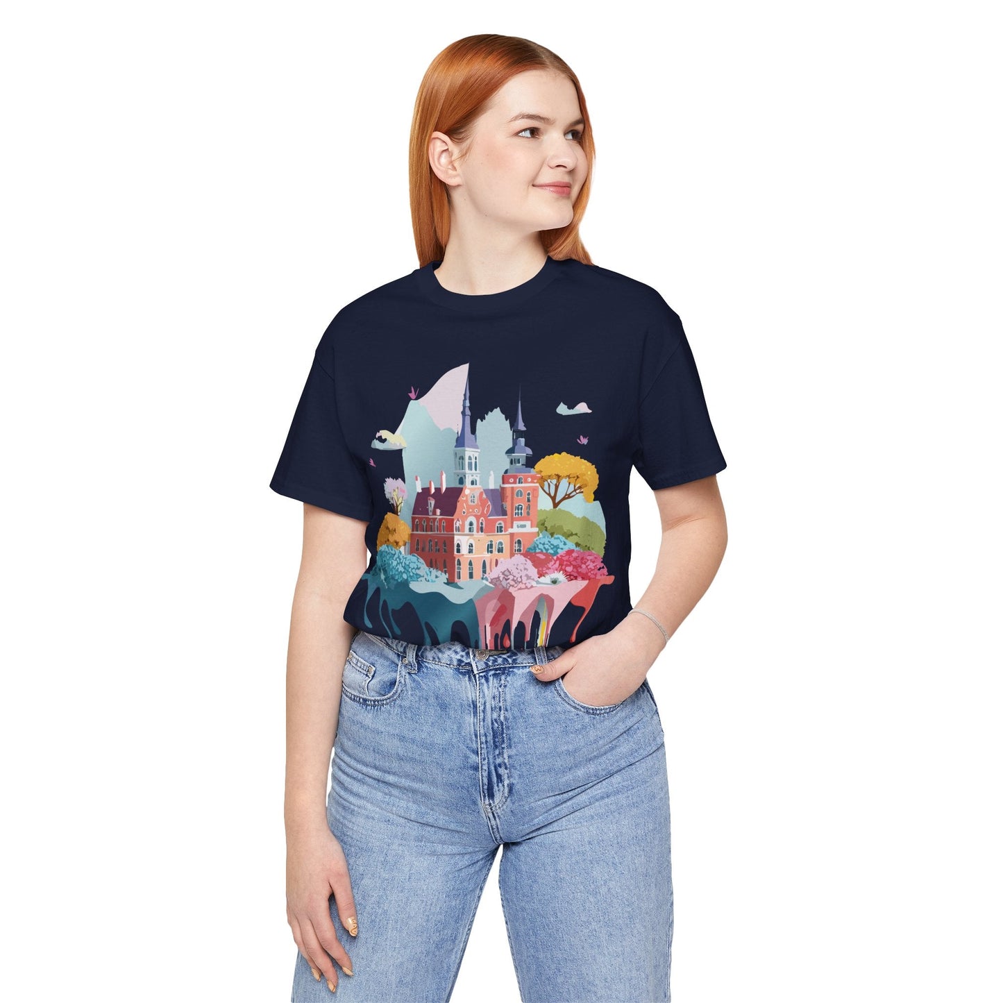 Germany Tourist Shirt Graphic Tee Unisex Vintage Inspired Design Adelpha Short Sleeve