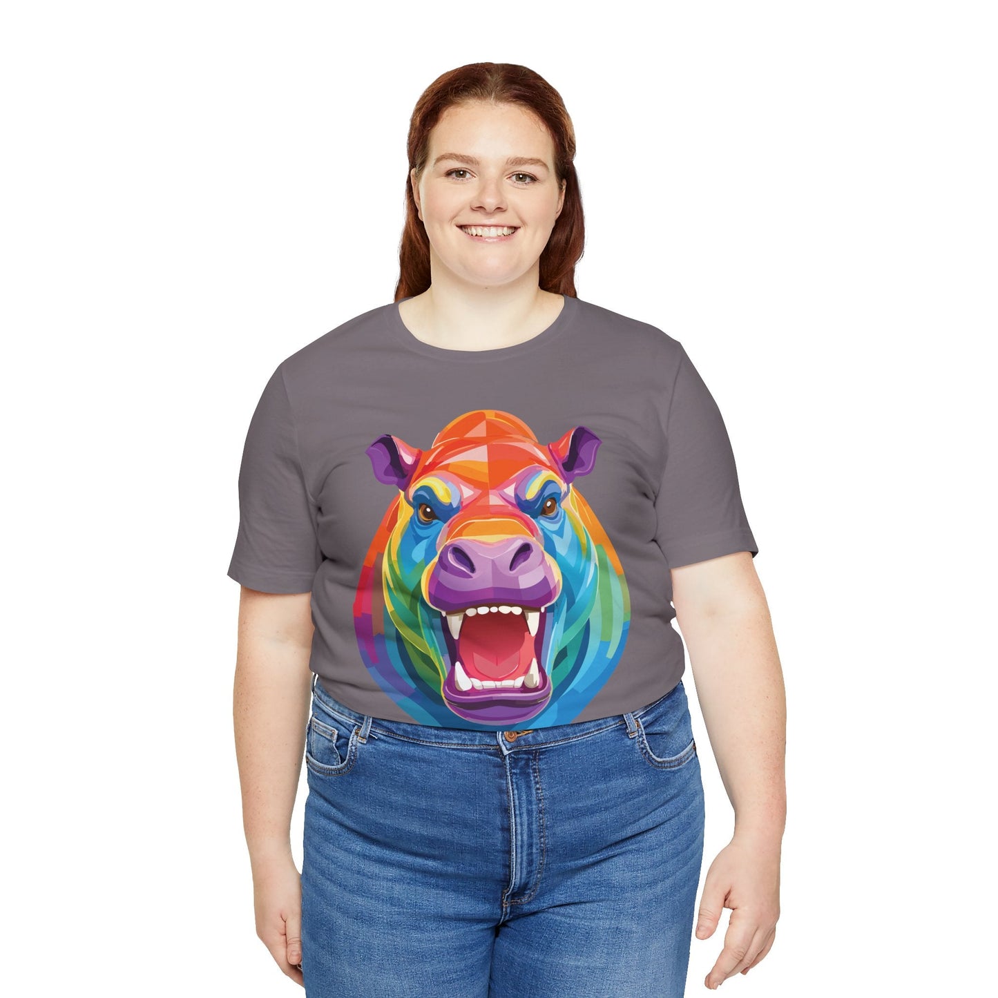 Unisex Animal Shirt with Animals Graphic Tee Art Design Wild Animals Shirt Tee for Everyone