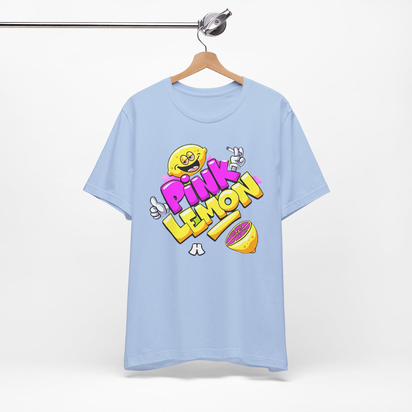 Lemon Graphic Tee, Graphic T-Shirt, Funny Lemon Shirt, Cute Cartoon Tees, Art T-Shirt, Art Design Tees