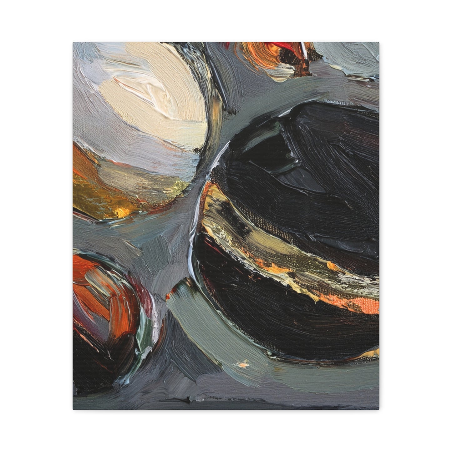 Abstract Oil Painting Print Canvas 20x24,20x30,24x30 24x32,24x36,30x40 32x48,36x48,40x60 Pine-Wood Inner Frame ABS-71
