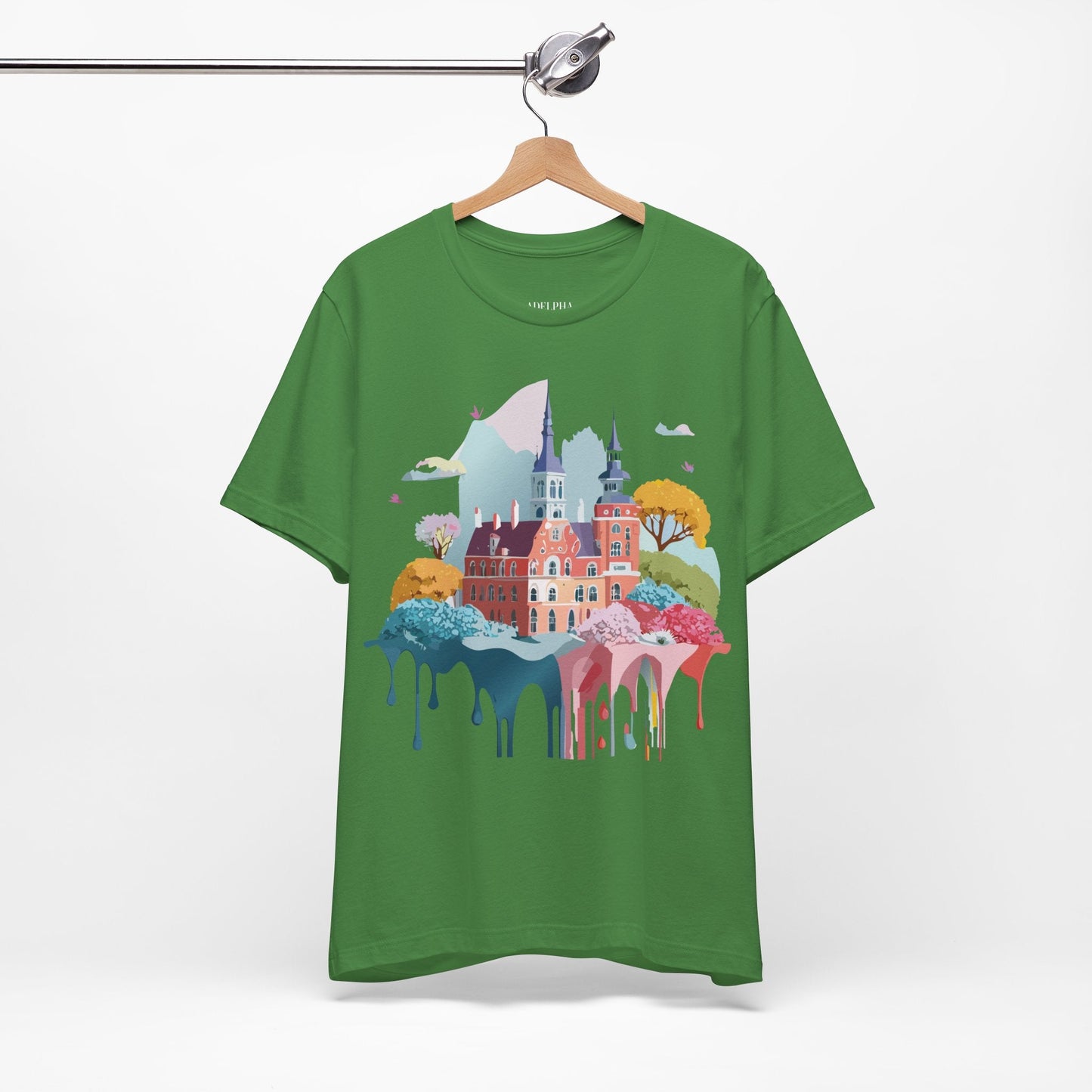 Germany Tourist Shirt Graphic Tee Unisex Vintage Inspired Design Adelpha Short Sleeve