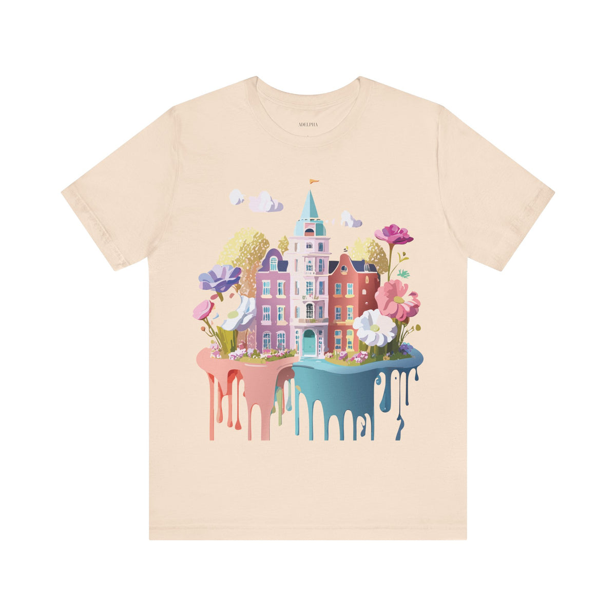 Unisex Cotton Bella+Canvas Tee with Amsterdam