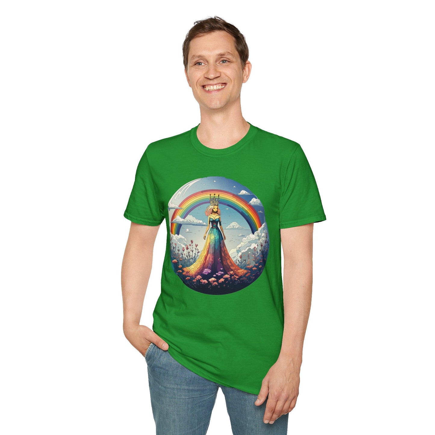 Womens Graphic T Shirt Art Design Tee Softstyle 64000 100 Percent Cotton Comfort