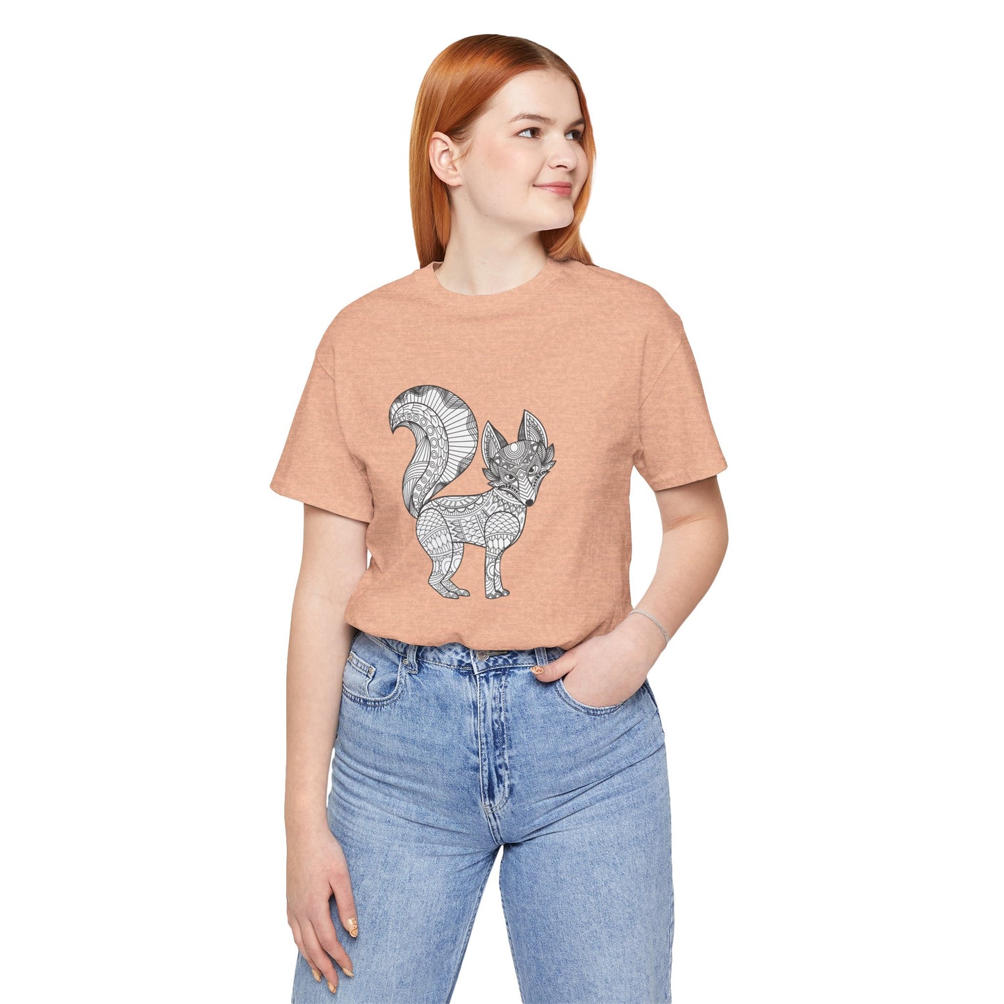 Unisex Tee Shirt with animals Print