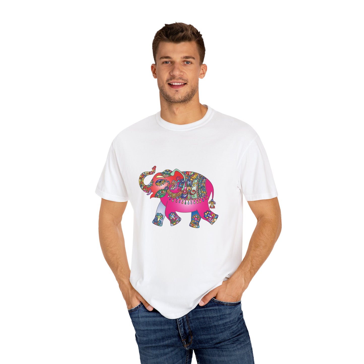 Unisex T-shirt with animal prints