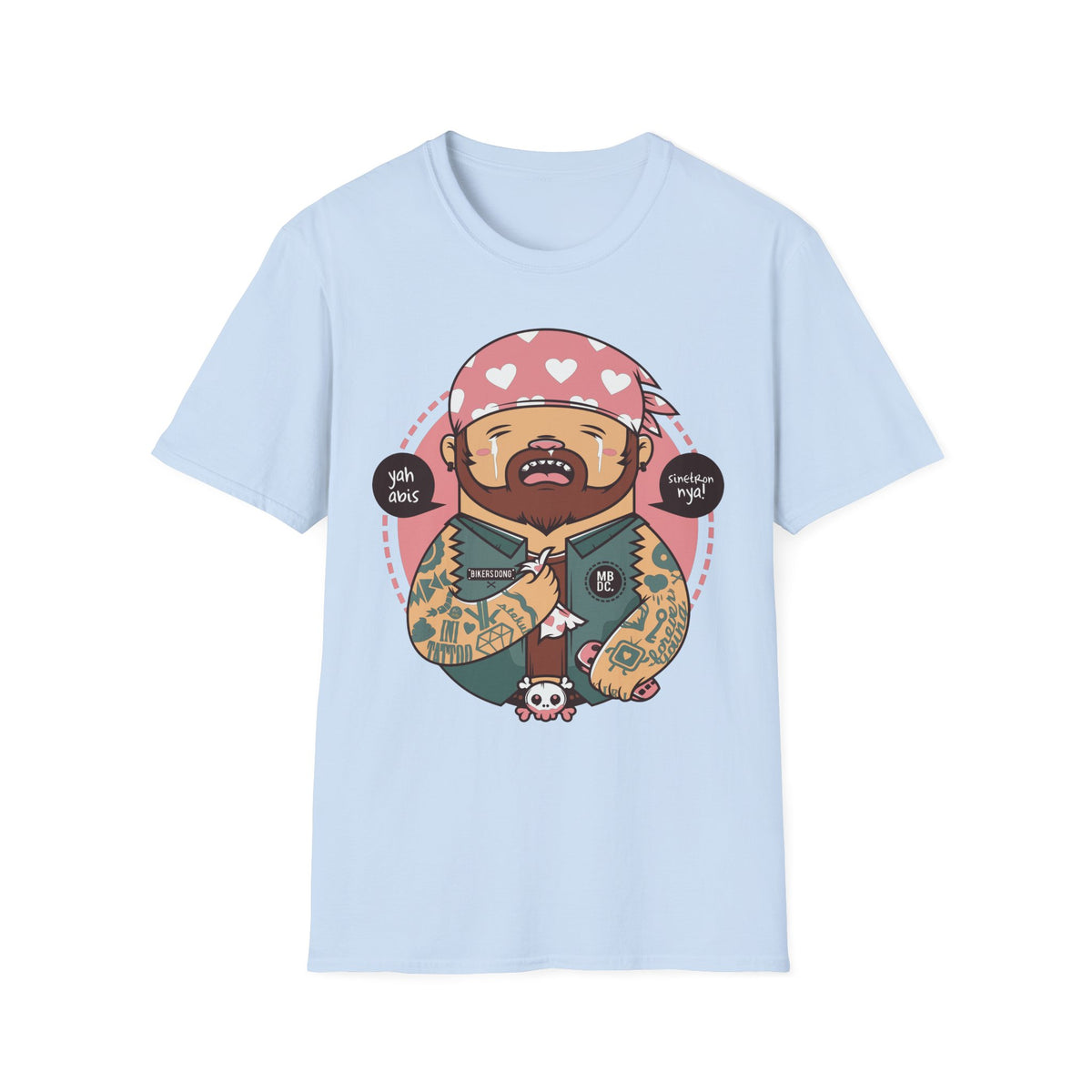 Funny Cartoon Animation Graphic Tee Gildan Unisex 100 Cotton Tee Shirt - 88