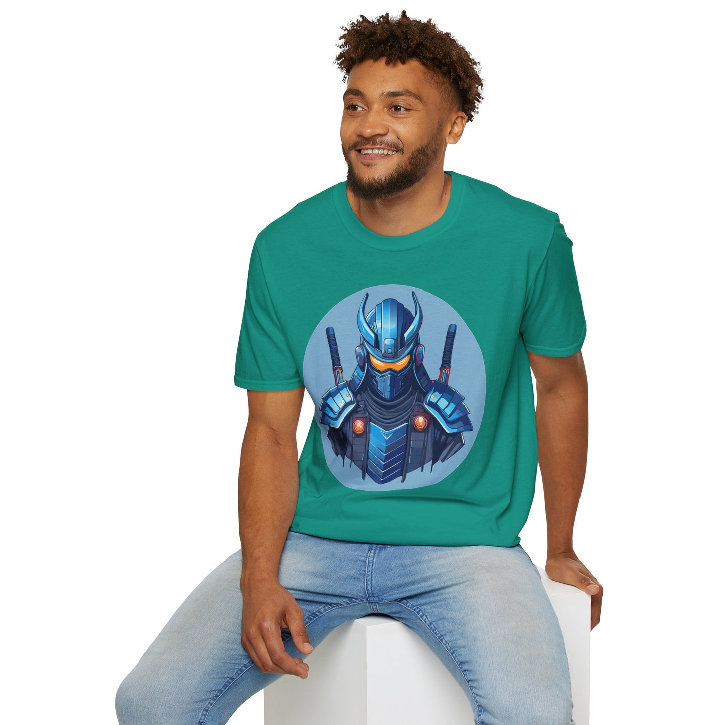Samurai Shirt Unisex Softstyle T Shirt 100 Percent Ring Spun Cotton Gildan 64000