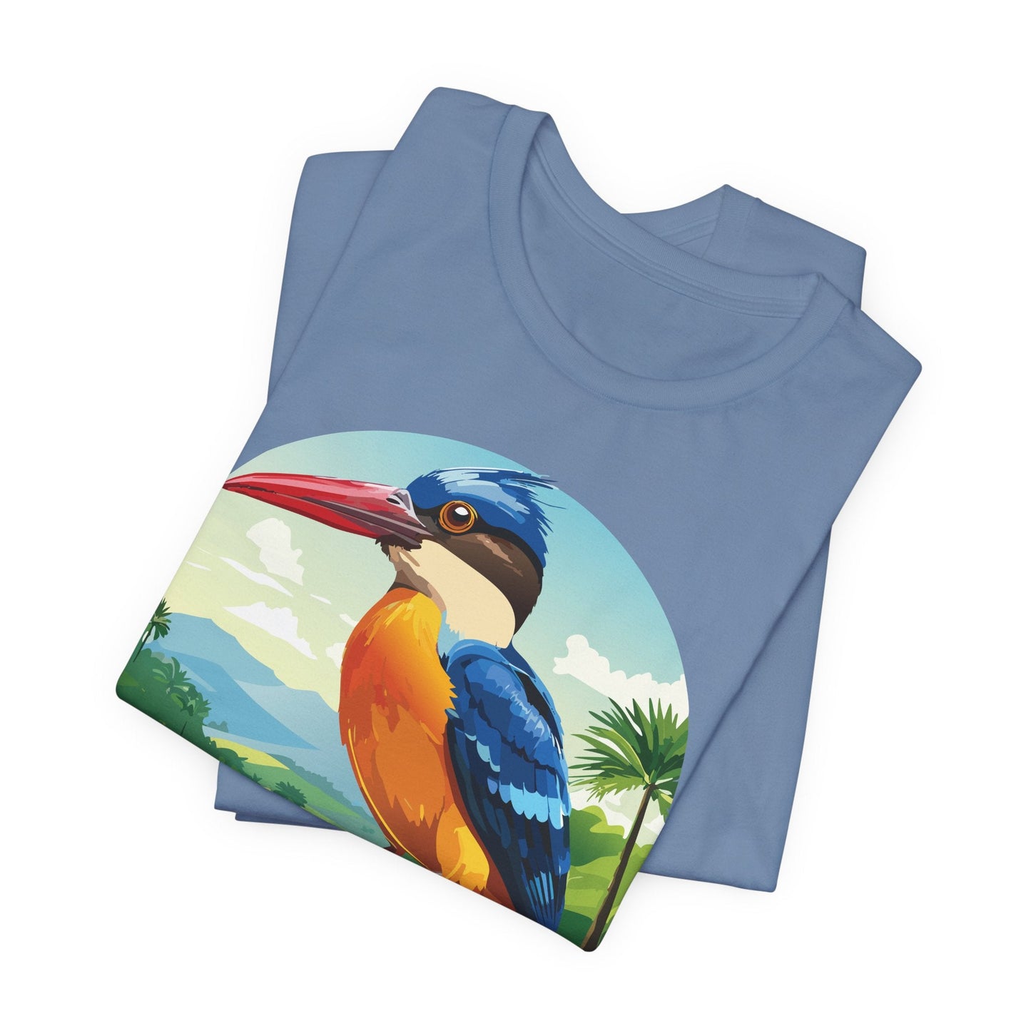Unisex Animal Shirt With Art Design Featuring Wild Animals Jersey Short Sleeve Tee