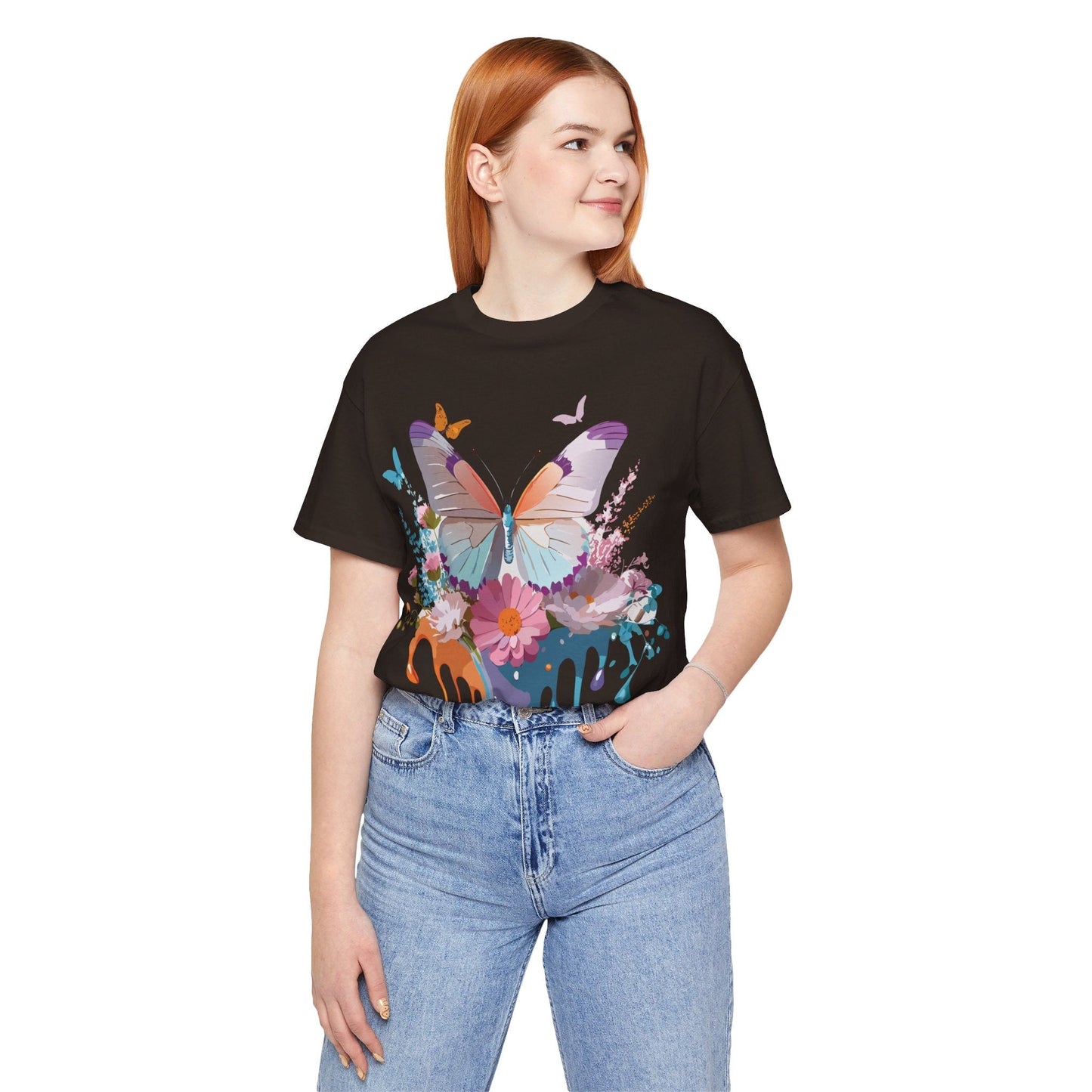 Butterfly Graphic Tee Unisex Premium Art Design Original Adelpha Artwork
