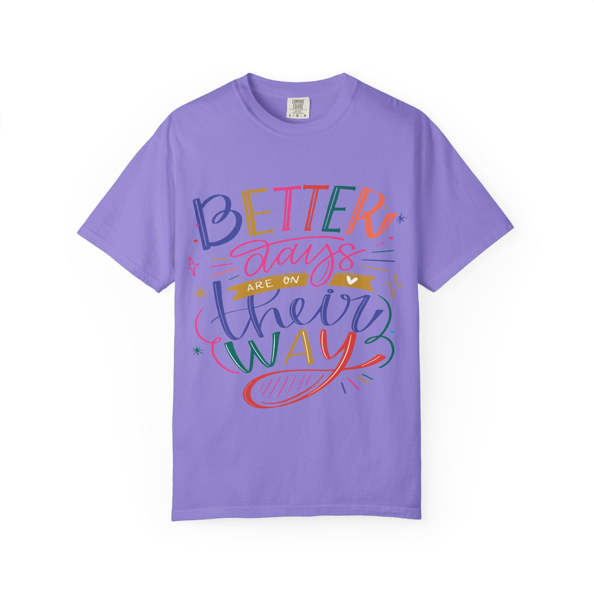 Positive Quotes Graphic Unisex Cotton T-Shirt 1