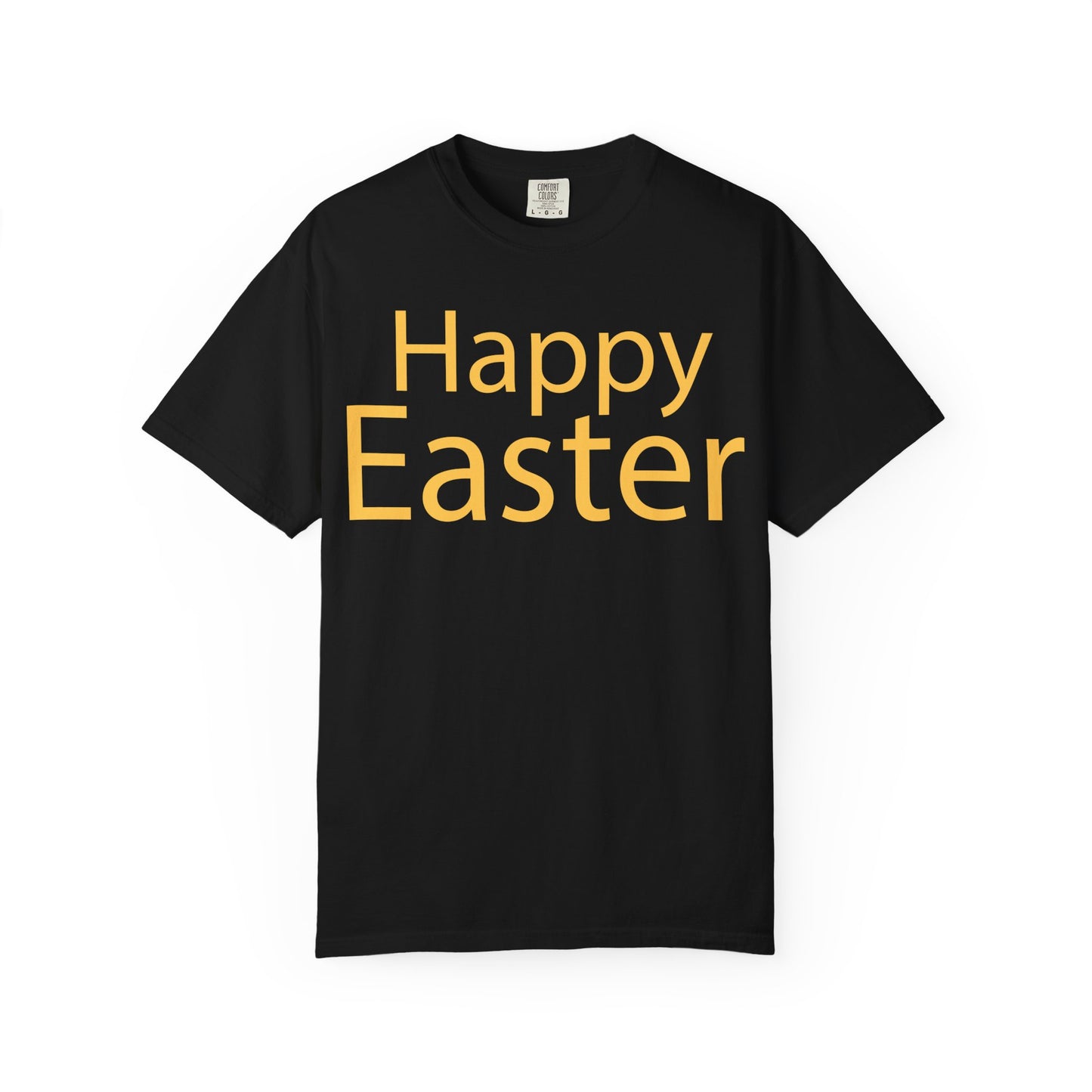 Happy Easter T-Shirt, Tee Shirt with Easter Signature, T Shirt with Easter Prints, Tee Shirt with Easter Design