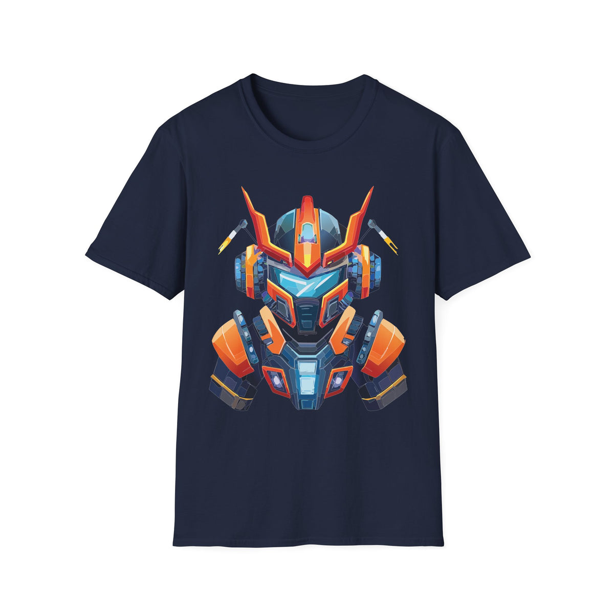 Cortoon Cyborg  Robot Terminator Graphic Tee Gildan Unisex 100 Cotton Tee Shirt h07