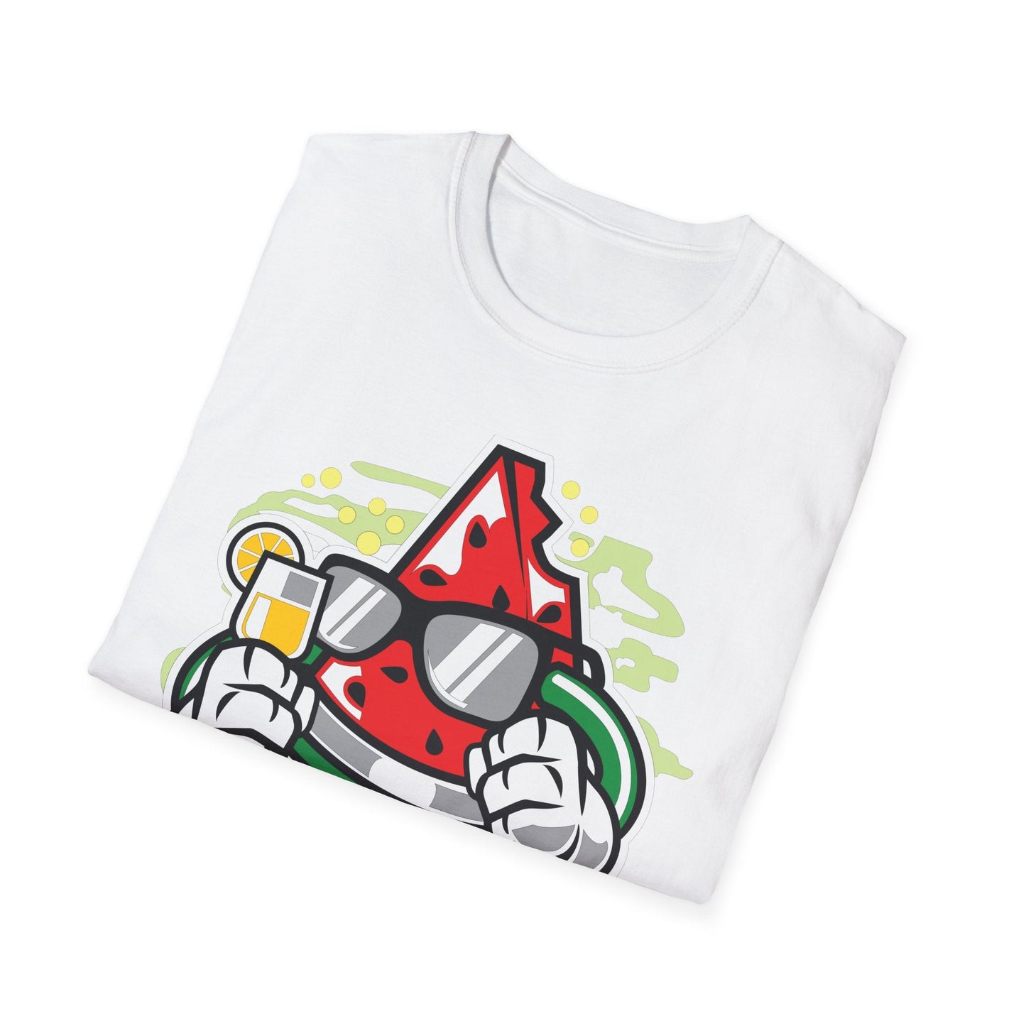 Cartoon T Shirt Animation T Shirt Funny Tee Shirt Unisex Gildan Softstyle 64000 Artwork