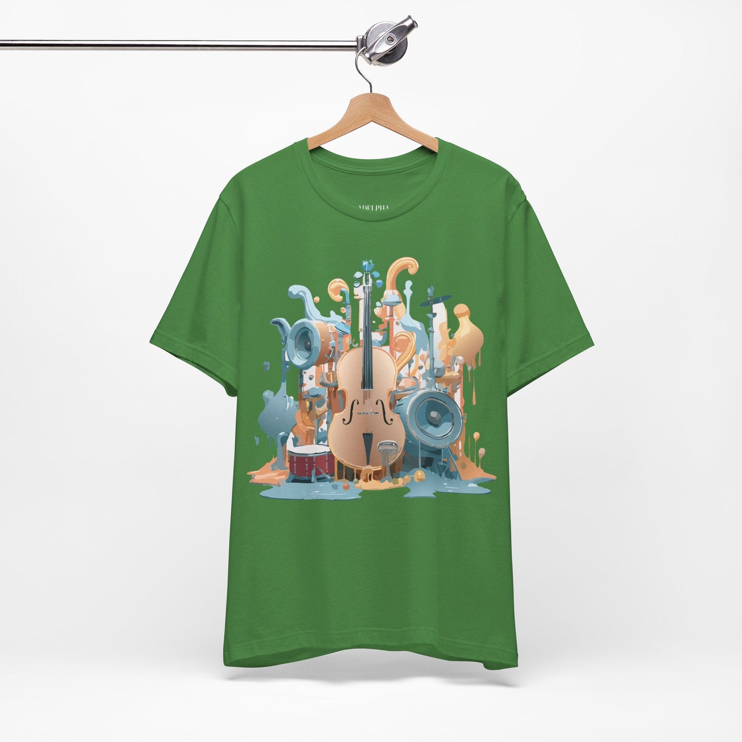 Adelpha Music Graphic T Shirt Unisex Jersey Short Sleeve Vintage Inspired Art Tee