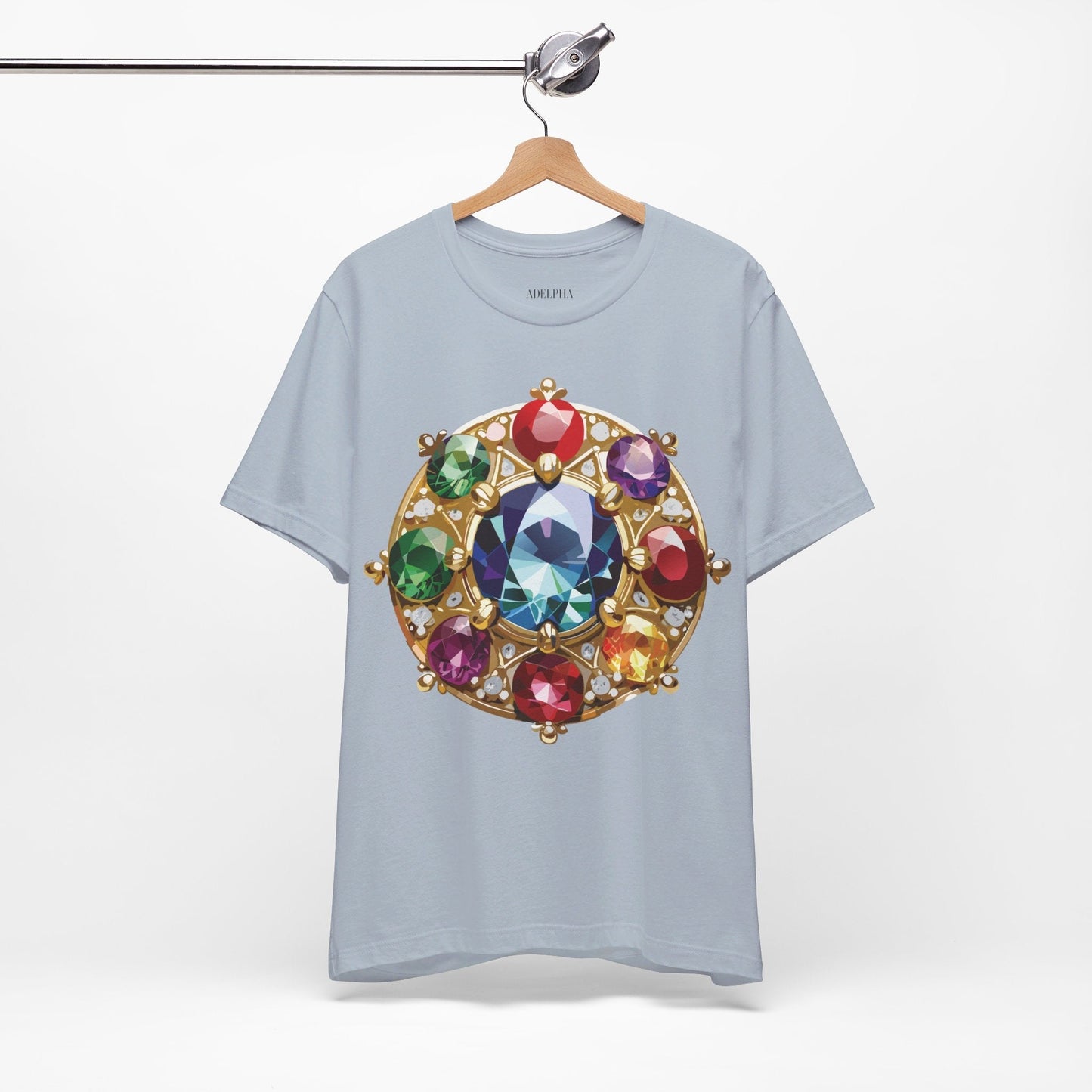 Jewelry Graphic Unisex 100 Cotton Vintage Treasure Art T-Shirt 40